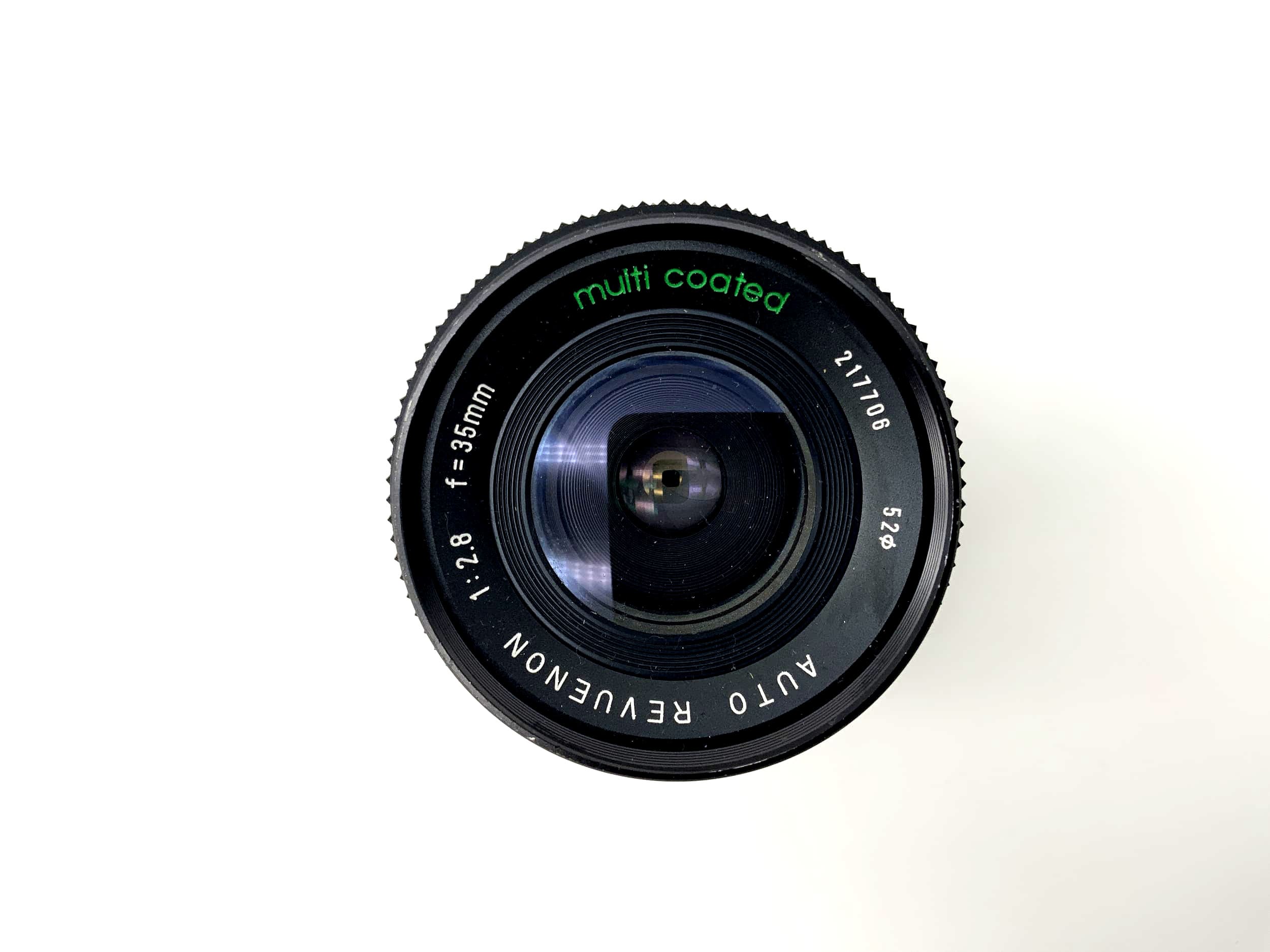 Revuenon 35mm 1:2,8 Objektiv Auto Kamera Camera Lens (Pentax K)