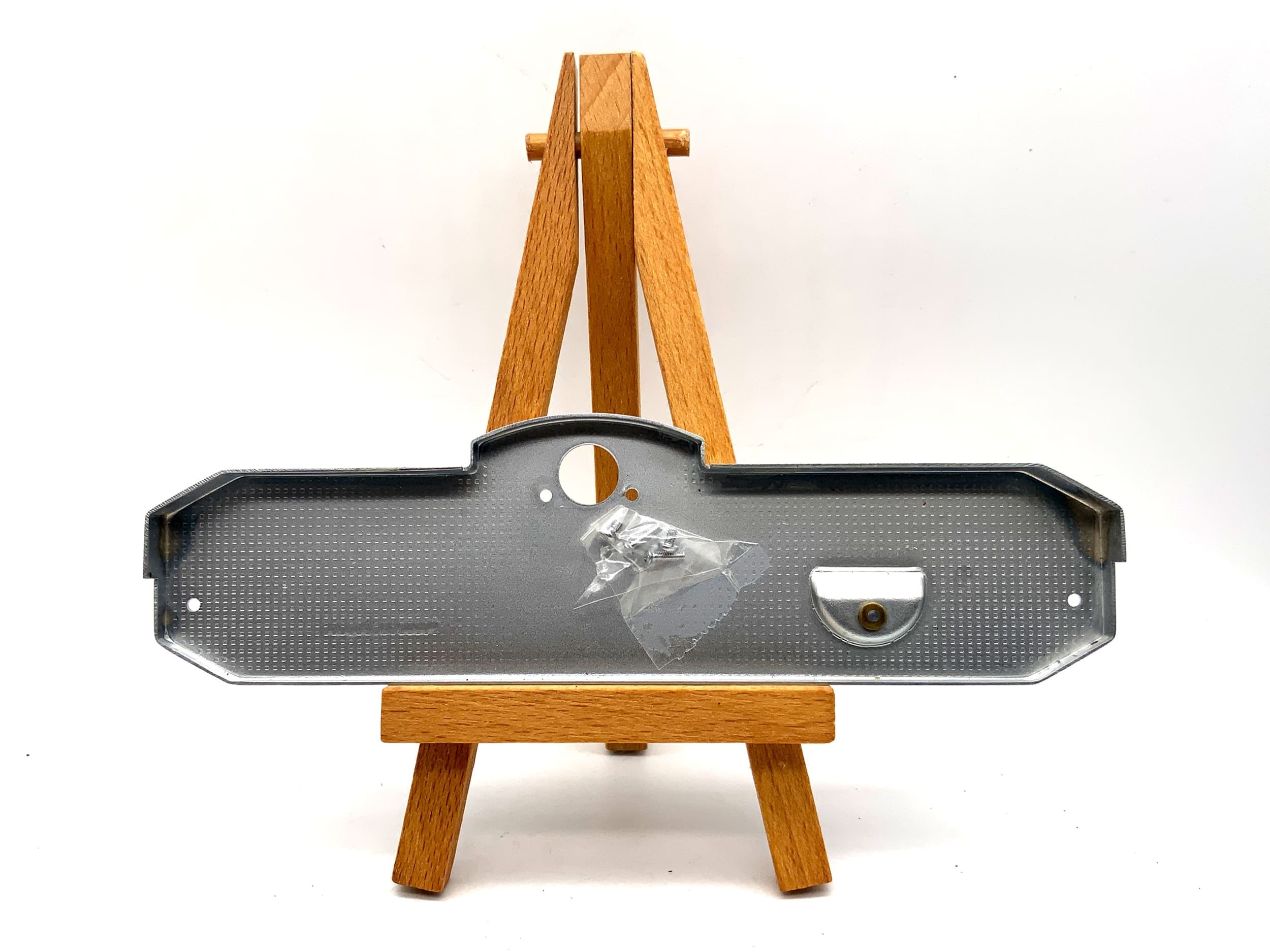 Revue V6 Bodenplatte silber Base Plate Ersatzteil