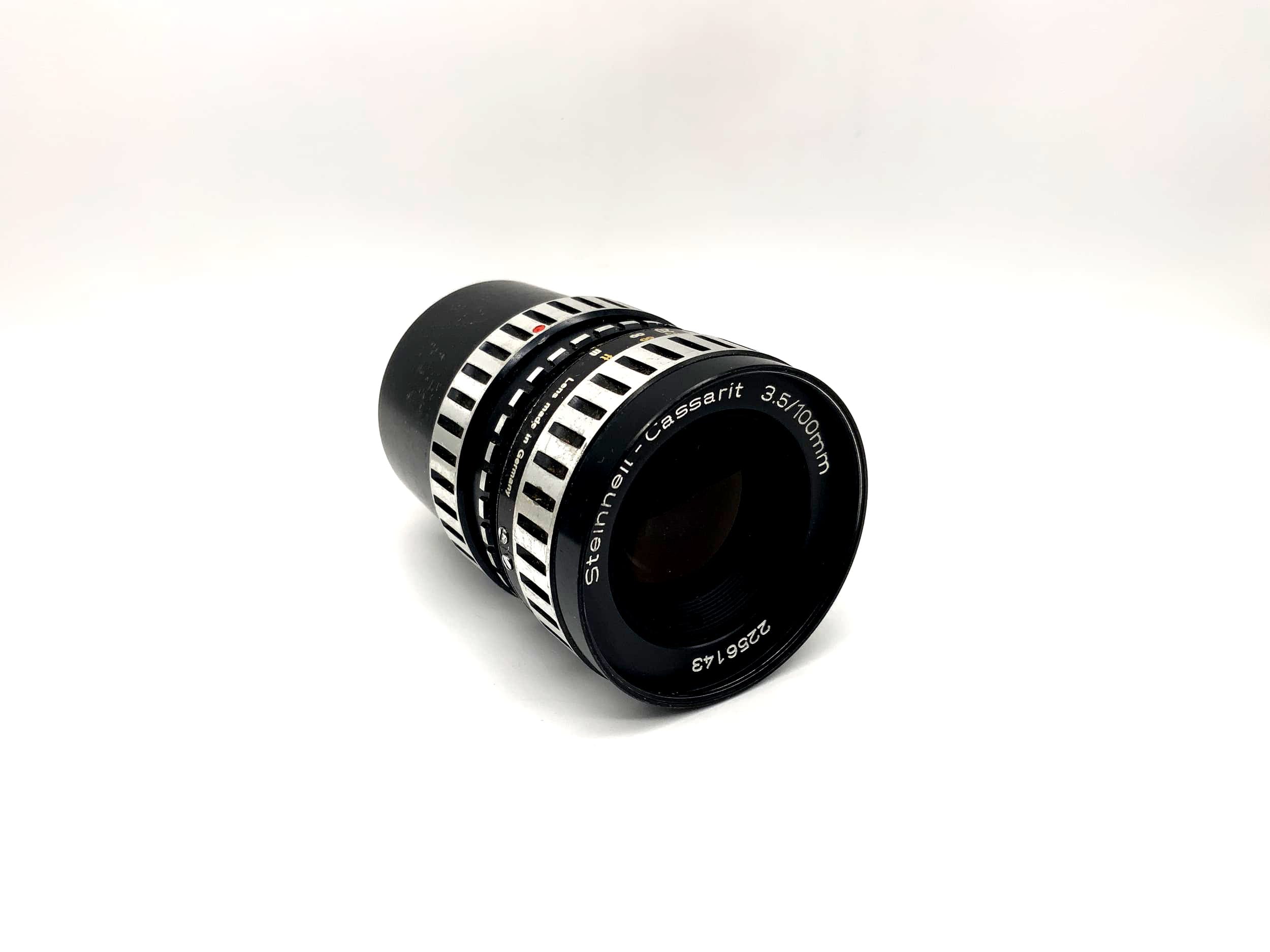 Steinheil 100mm 1:3.5 Objektiv Cassarit Kamera Camera Lens (Exa)