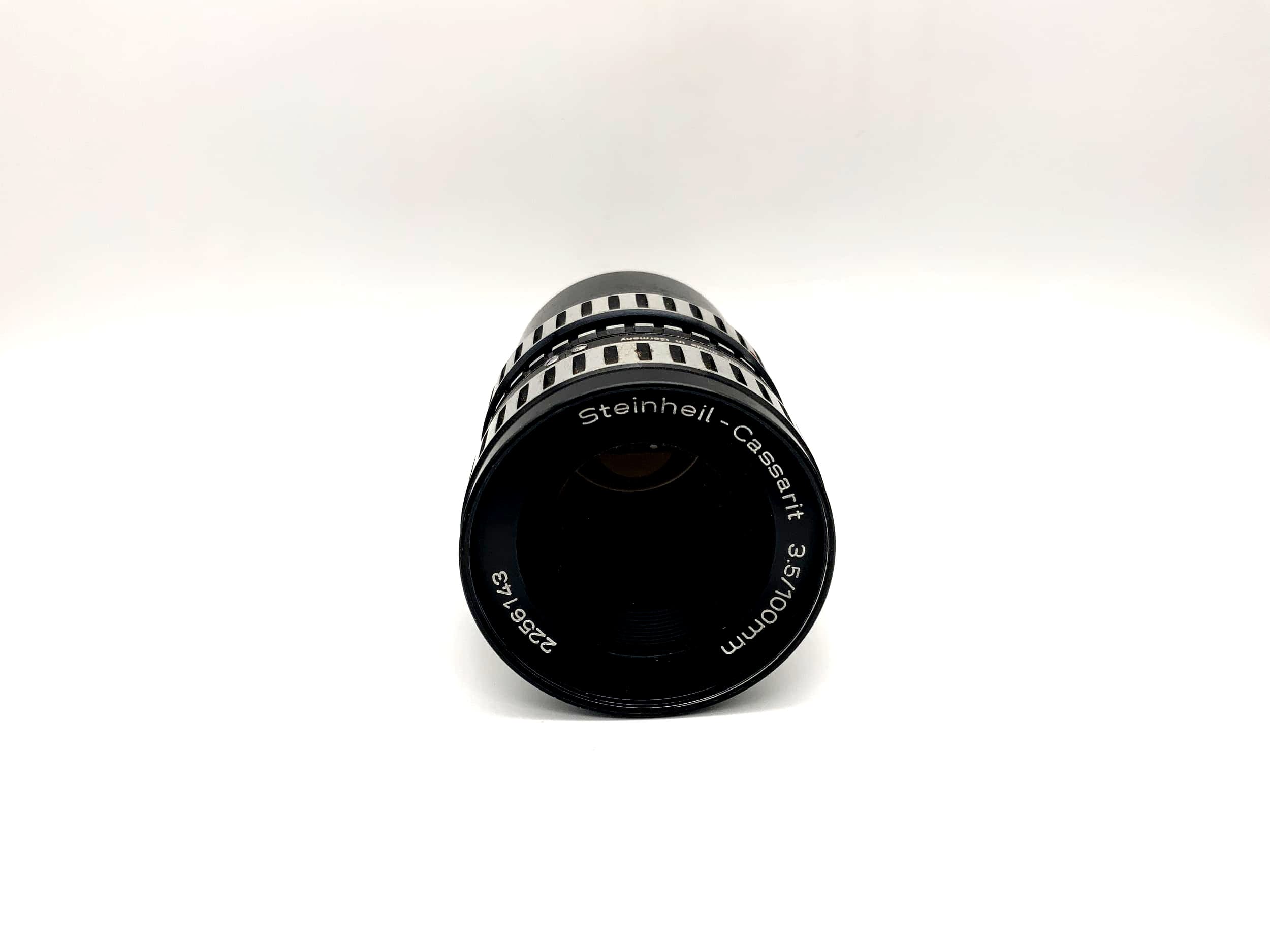Steinheil 100mm 1:3.5 Objektiv Cassarit Kamera Camera Lens (Exa)