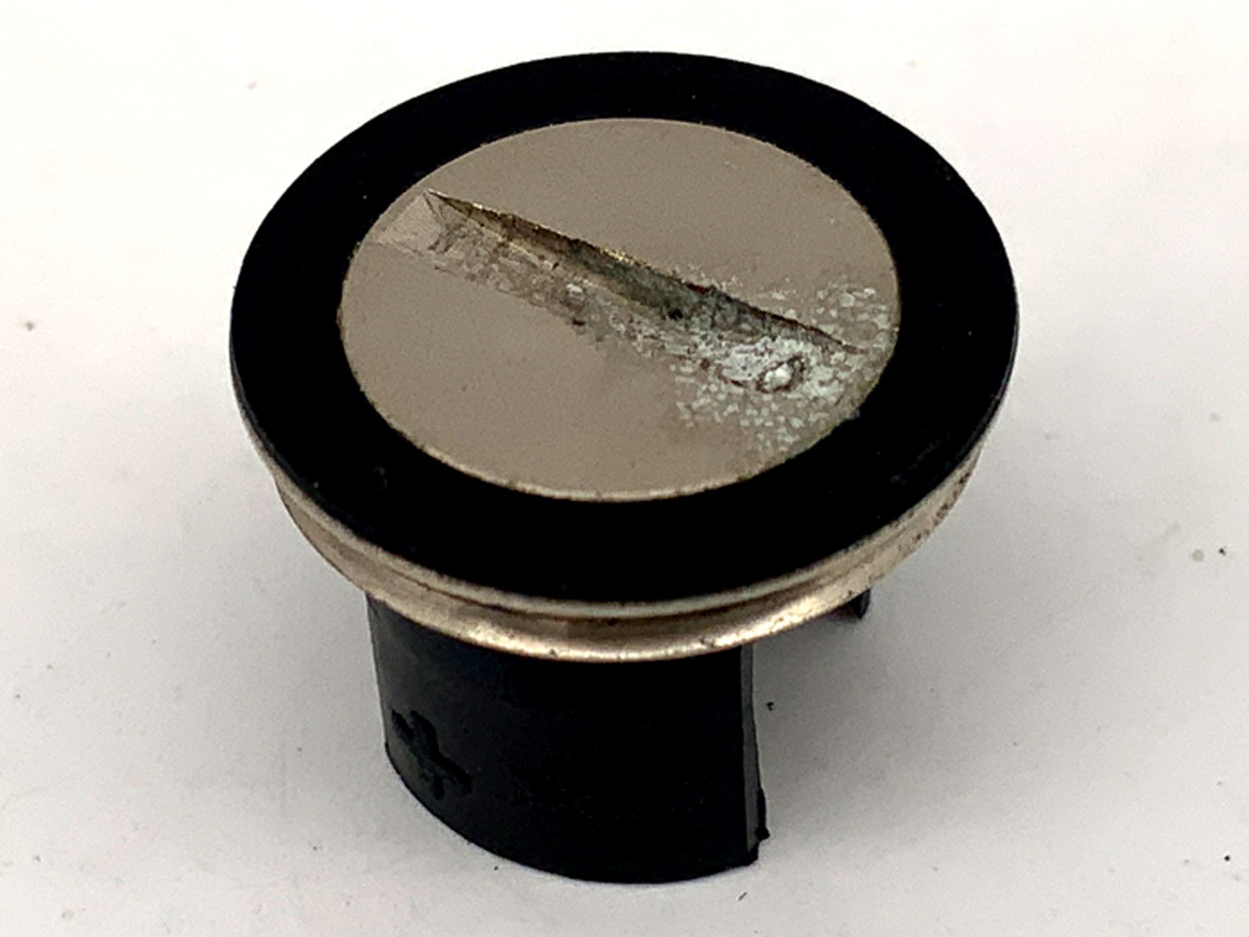 Ricoh KR-10x Batteriedeckel silber Deckel