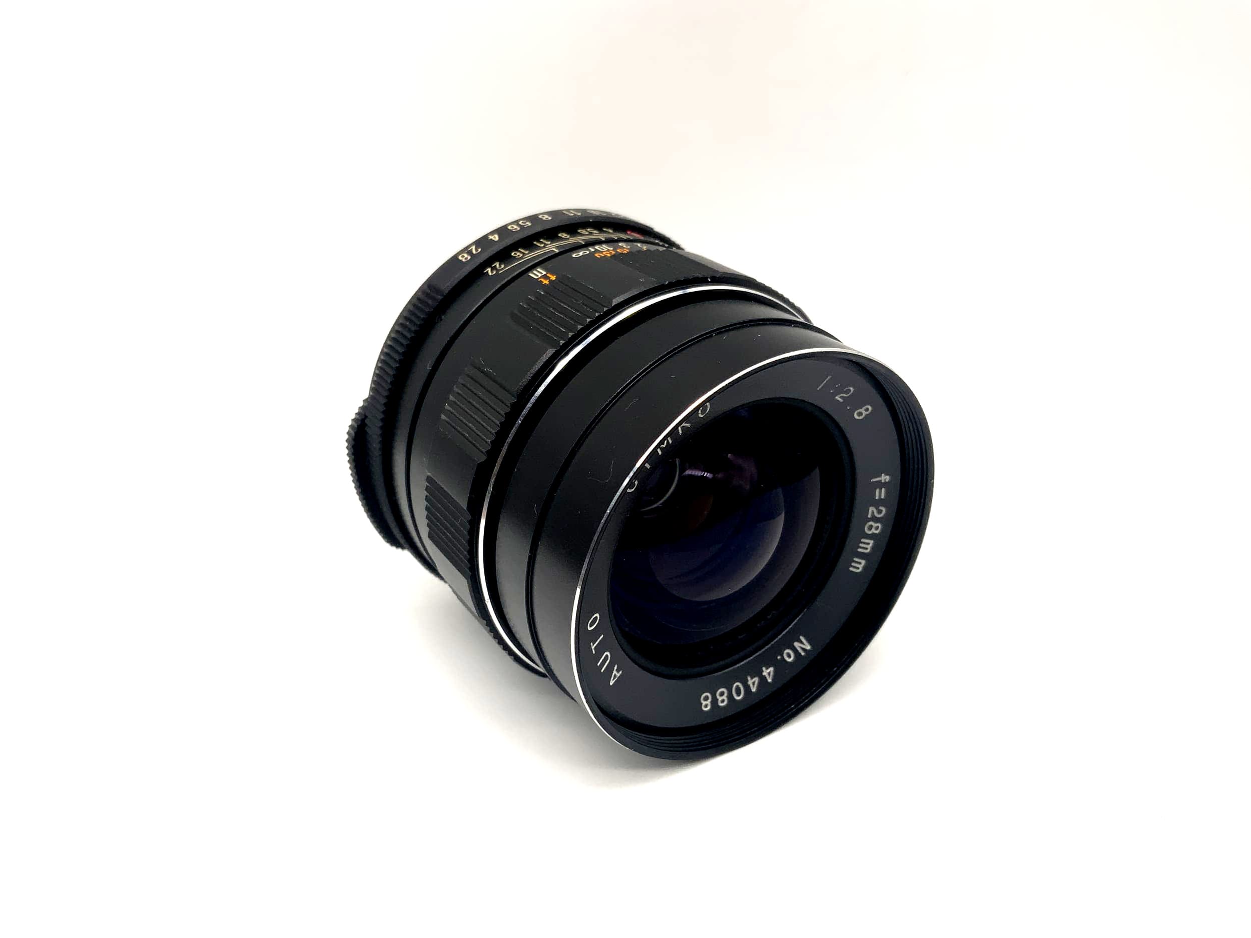 Cimko 28mm 1:2.8 Objektiv Auto Kamera Camera Lens (M42)