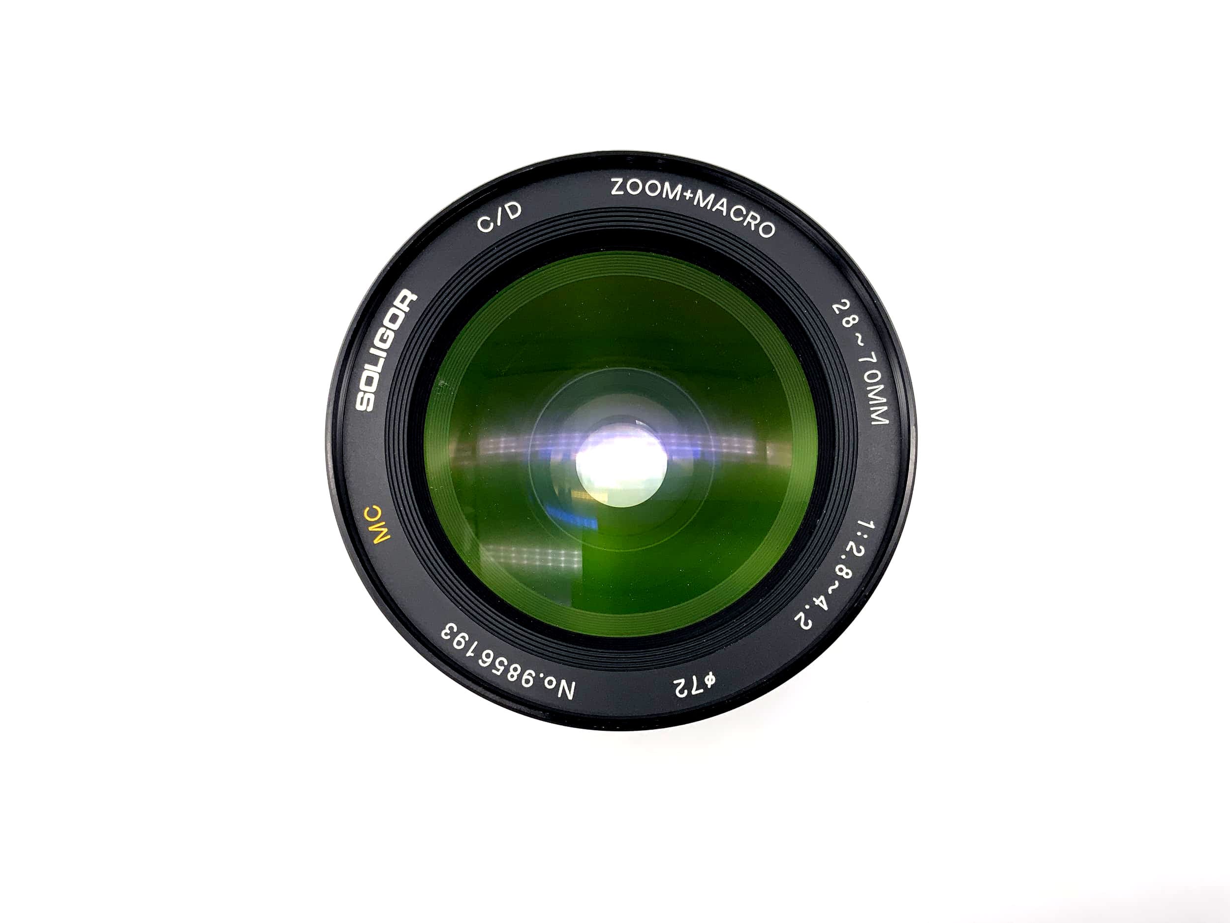 Soligor 28-70mm 1:2.8-4.2 Objektiv C/D Zoom + Macro MC Kamera Lens (Olympus OM)