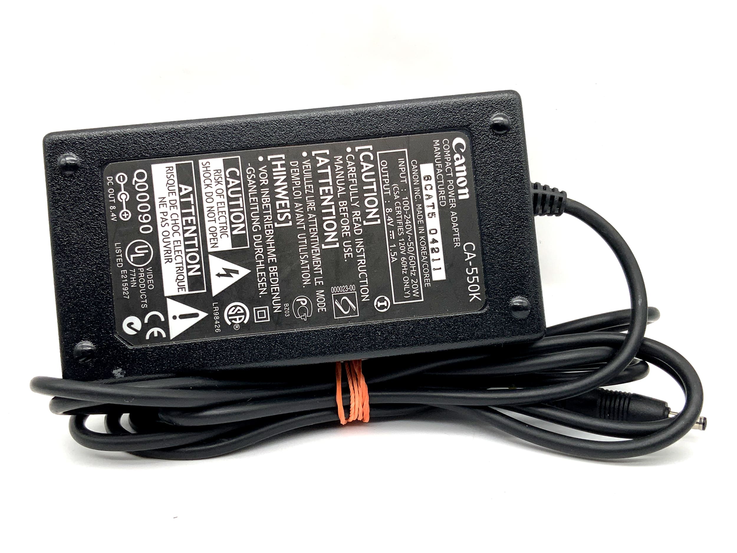 Canon CA-550K DC-Netzteil G1000 G2000