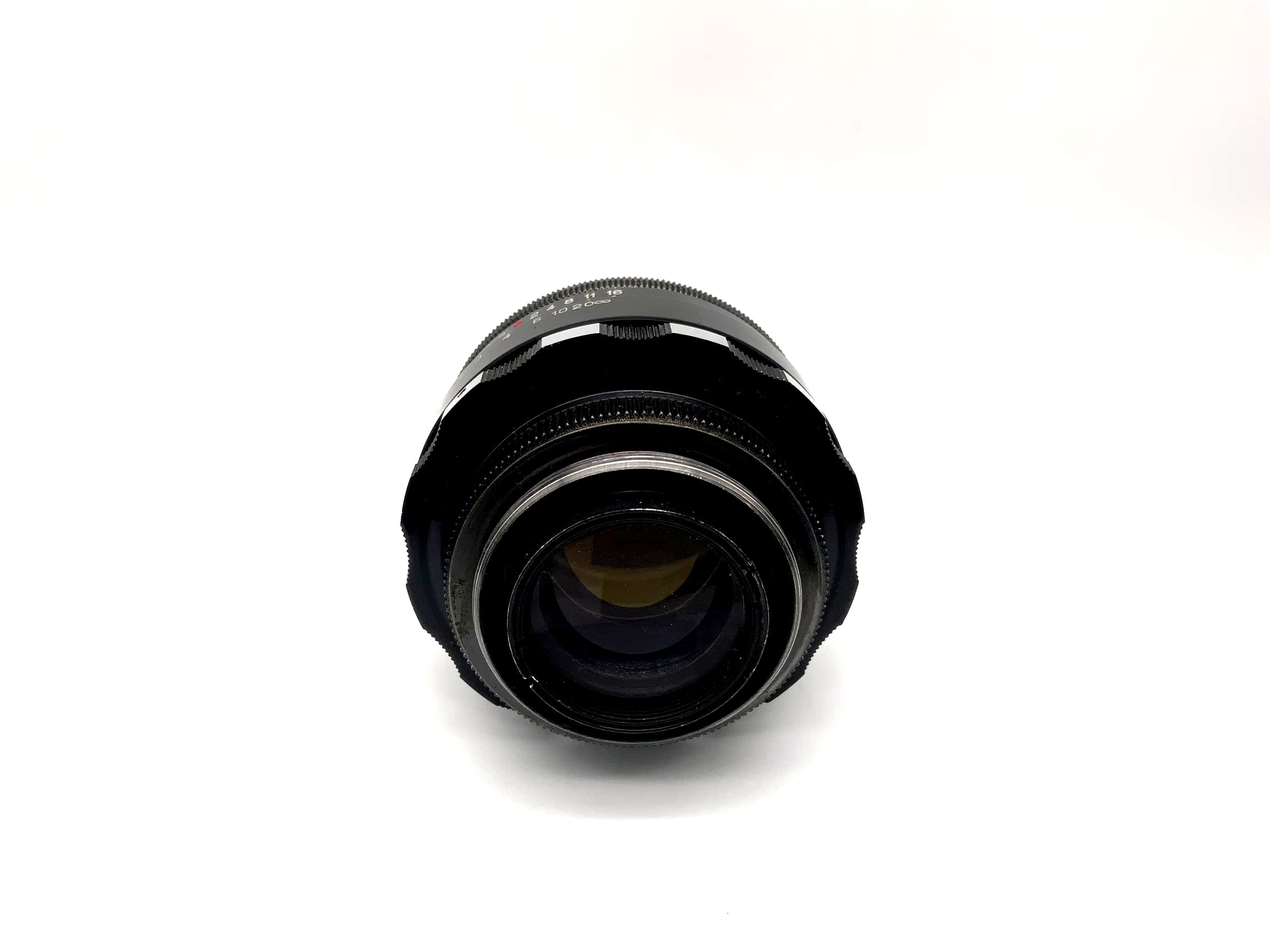 Zenit 58mm 1:2 Objektiv Helios-44 aka Biotar Zebra Kamera Camera Lens (M39)