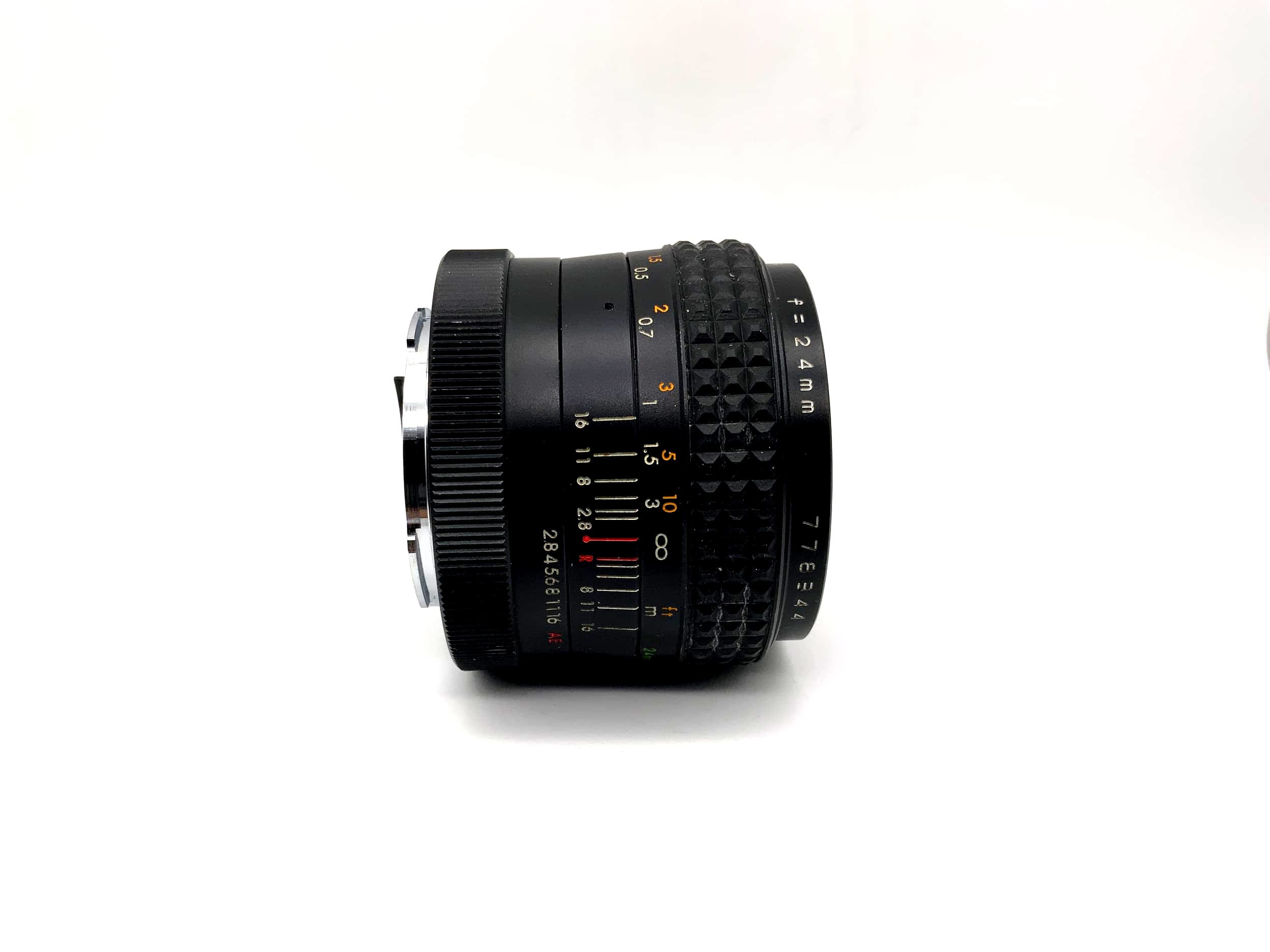 Makinon 24mm 1:2.8 Objektiv Auto Kamera Camera Lens (Konica AR)