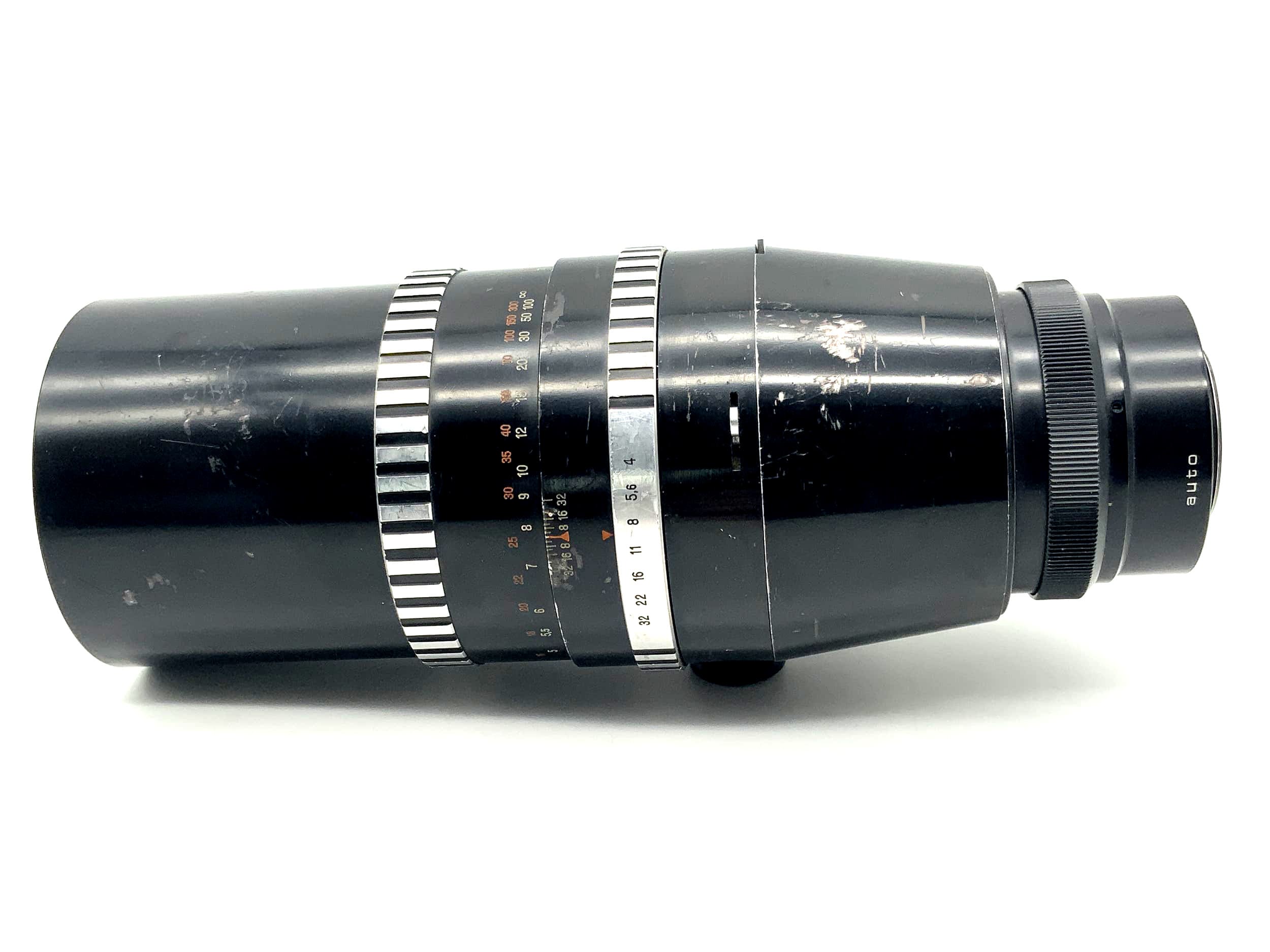 Carl Zeiss 300mm 1:4 Objektiv aus Jena Sonnar Kamera Lens (M42) Nebel!