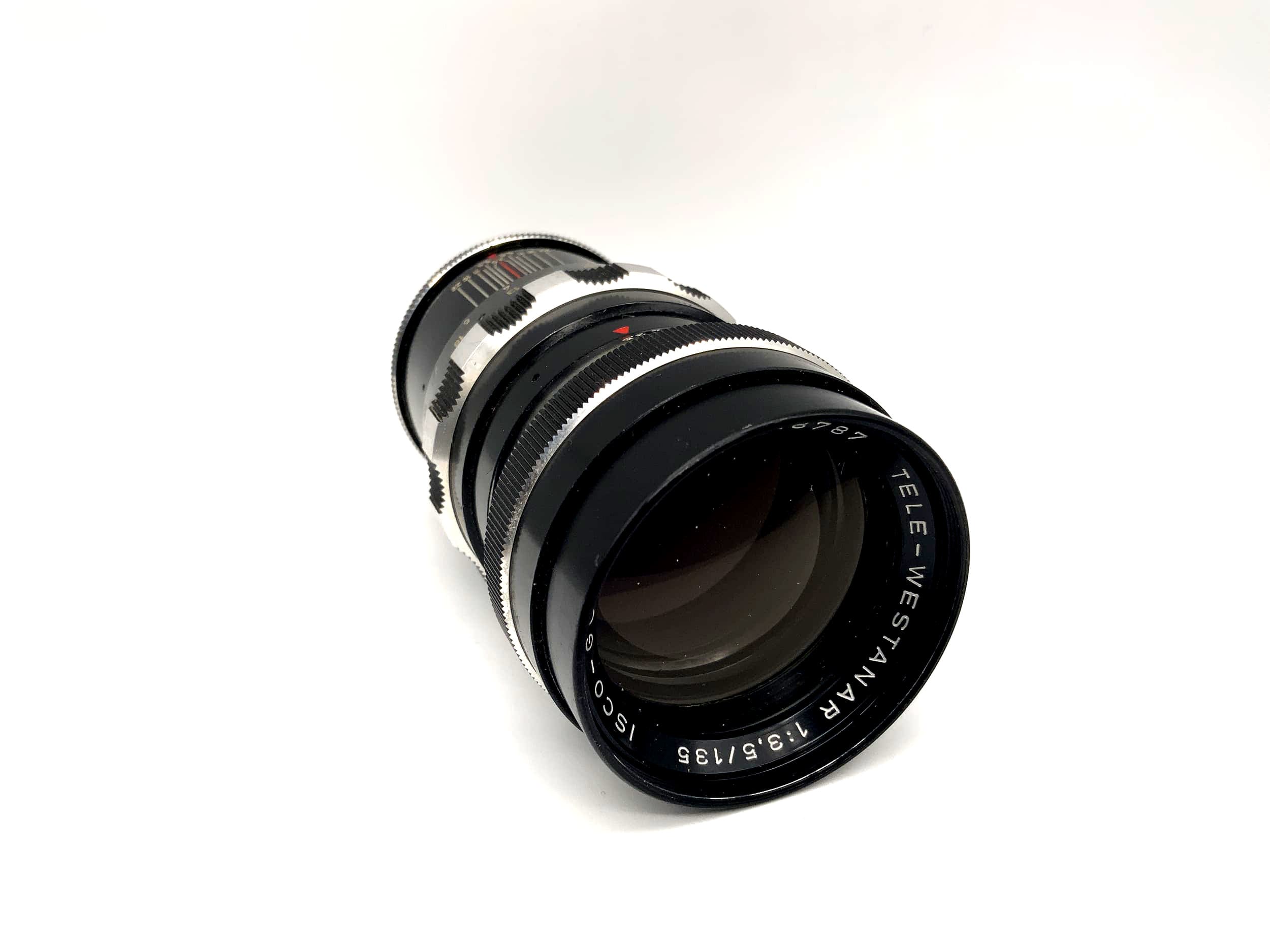 Isco Göttingen 135mm 1:3.5 Objektiv Tele Westanar 15 Blades Kamera Lens (M42)