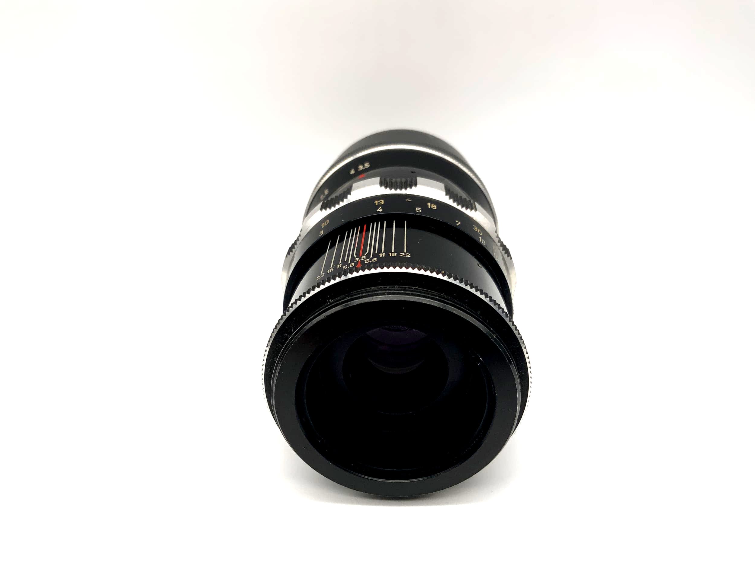 Isco Göttingen 135mm 1:3.5 Objektiv Tele Westanar 15 Blades Kamera Lens (M42)