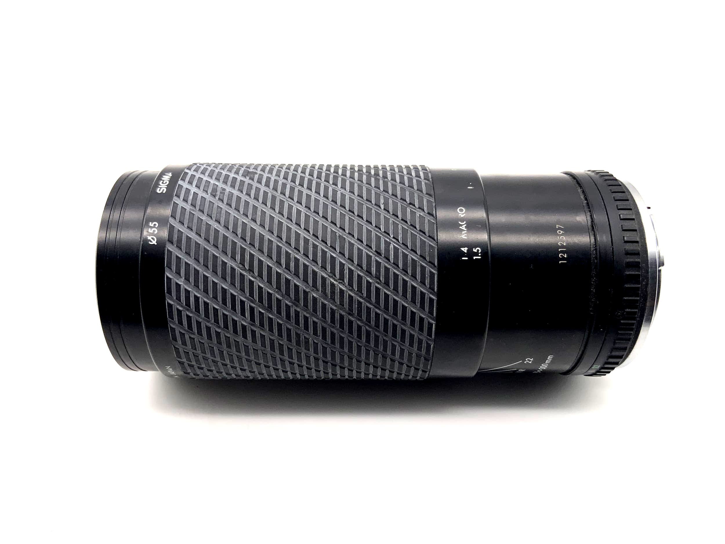 Sigma 75-300mm 1:4,5-5,6 Objektiv Zoom II Kamera Camera Lens (Yashica/Contax)