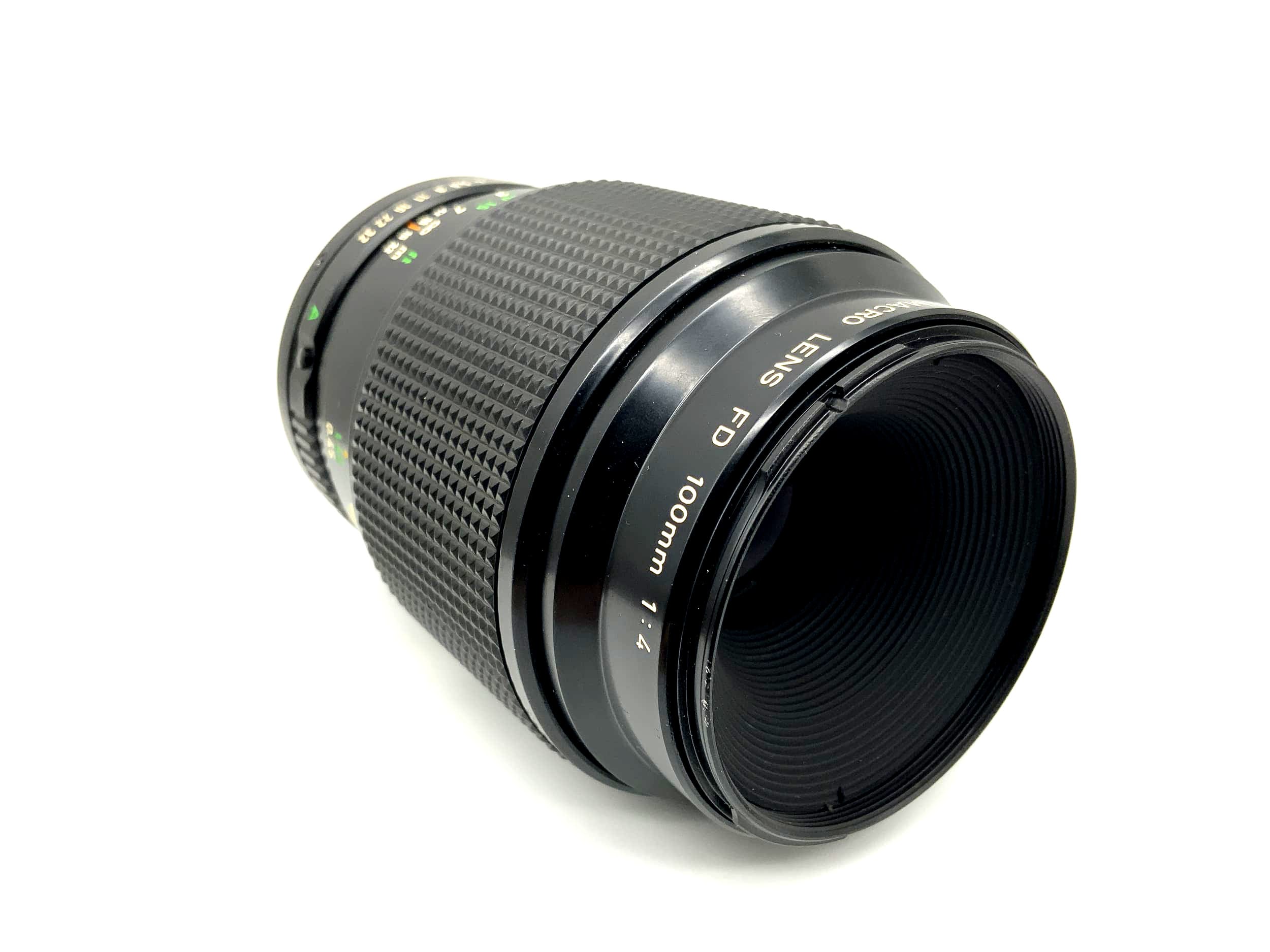 Canon 100mm 1:4 Objektiv Macro Lens Kamera Camera Lens (Canon FD)