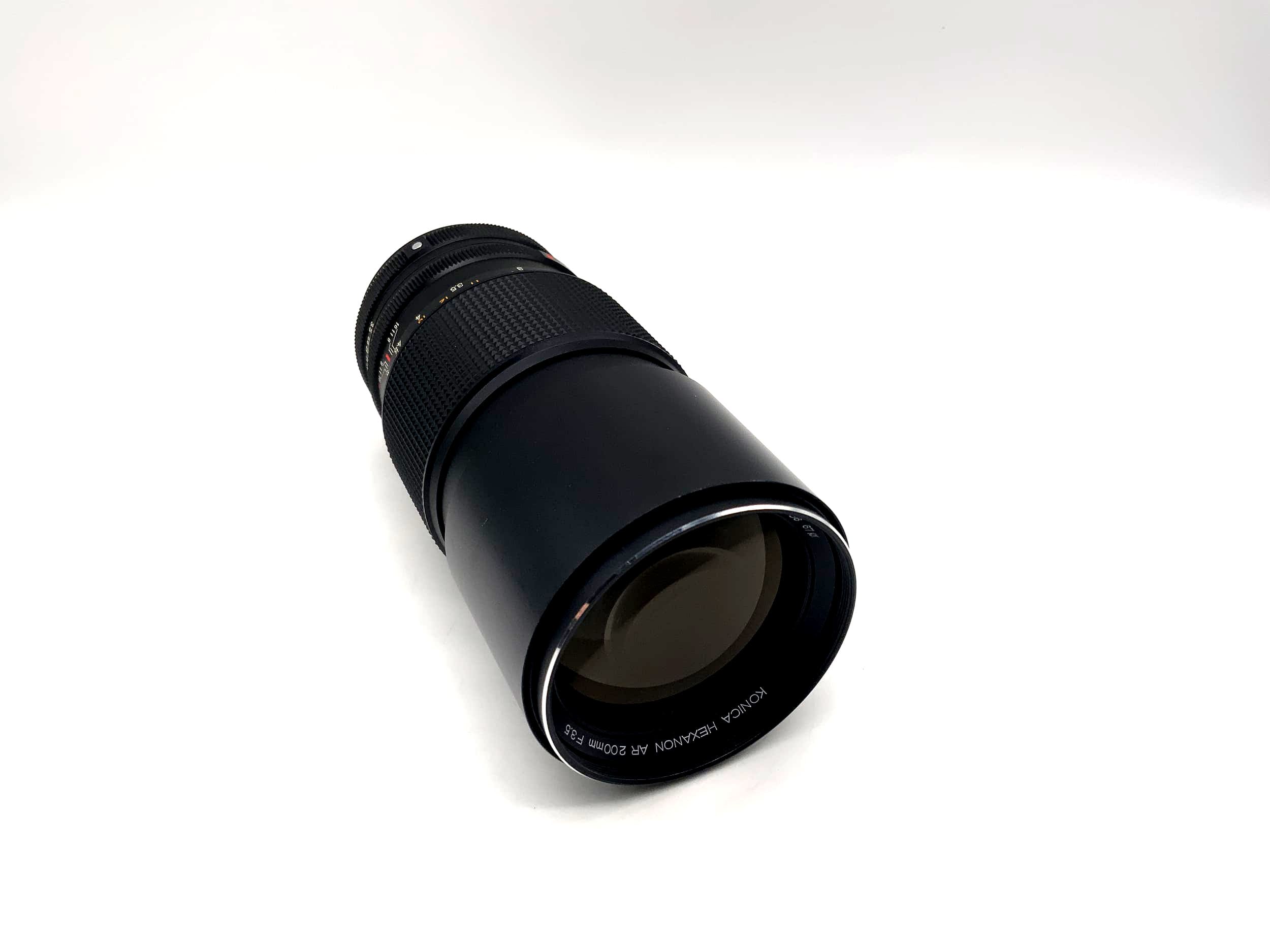 Konica 200mm 1:3.5 Objektiv Hexanon AR Kamera Camera Lens (Konica AR)