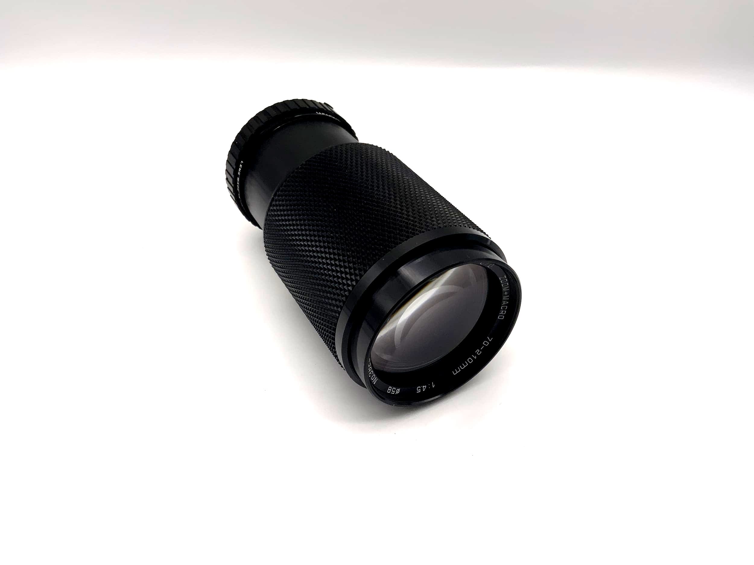 Soligor 70-210mm 1:4.5 Objektiv C/D Zoom + Macro MC Kamera Lens (Minolta MD)