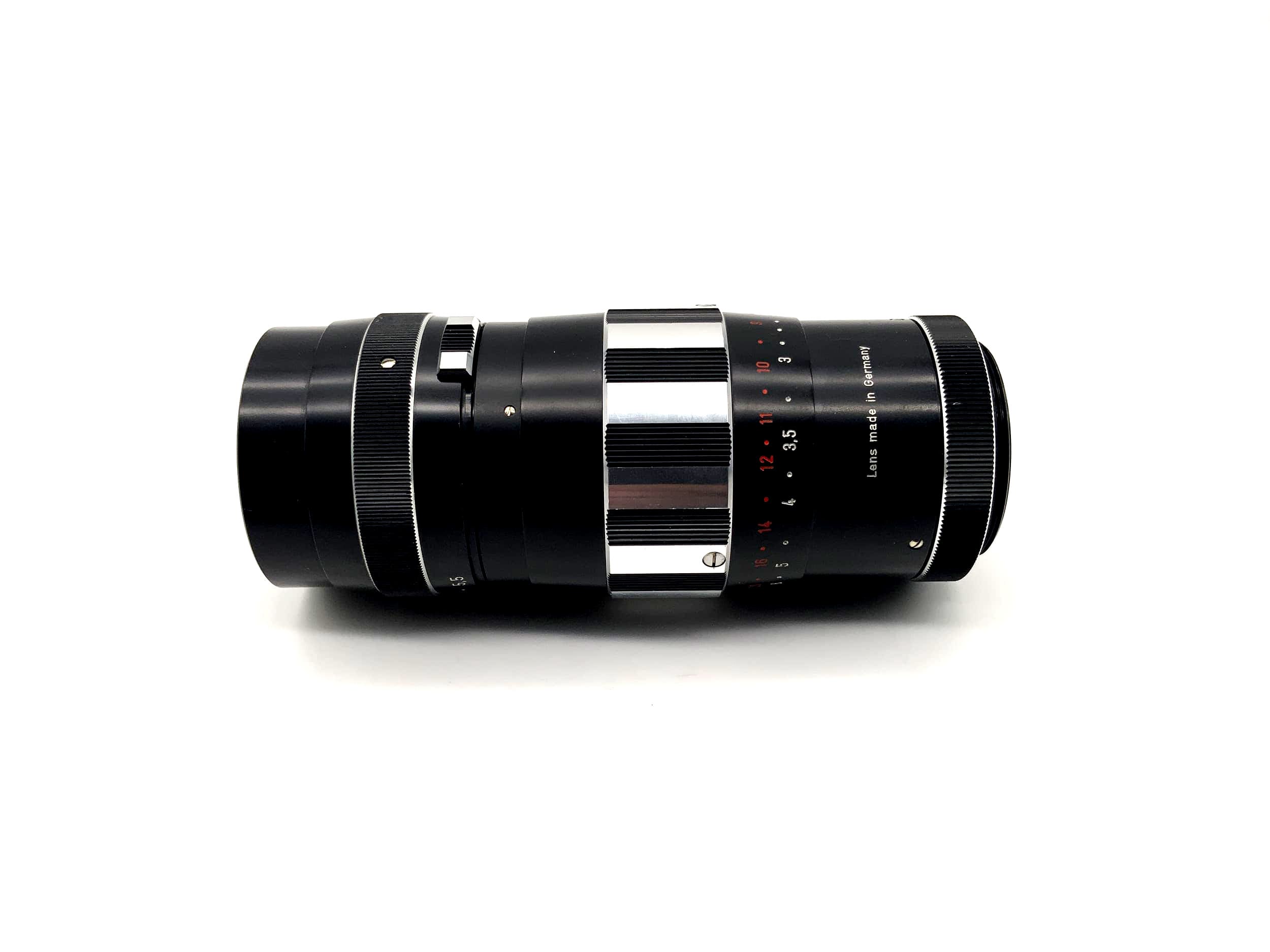 Schneider Kreuznach 200mm 1:5.5 Objektiv Tele-Xenar Zebra Camera Lens (M42)