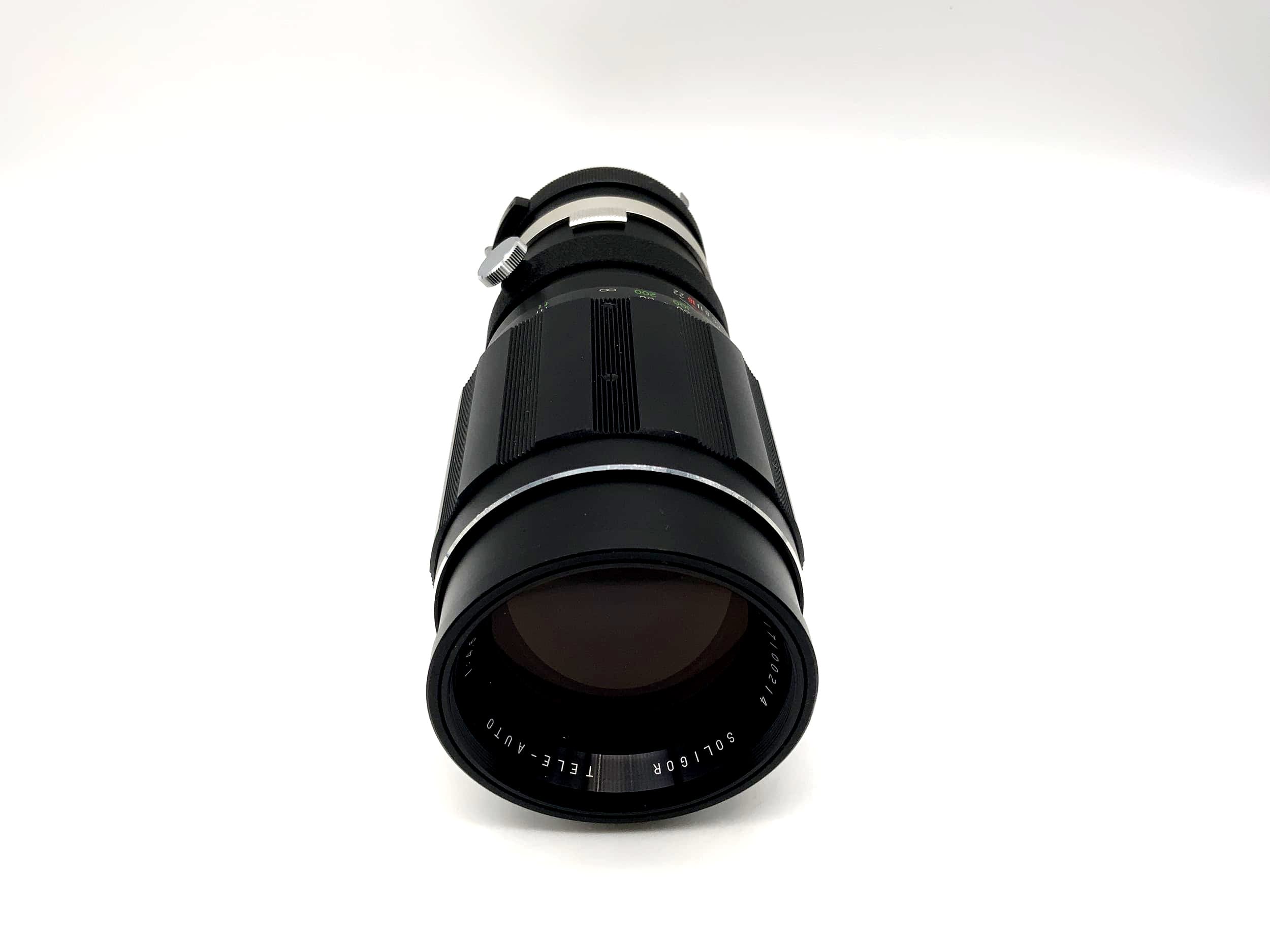 Soligor 250mm 1:4.5 Objektiv Tele-Auto Kamera Camera Lens (Minolta MD)