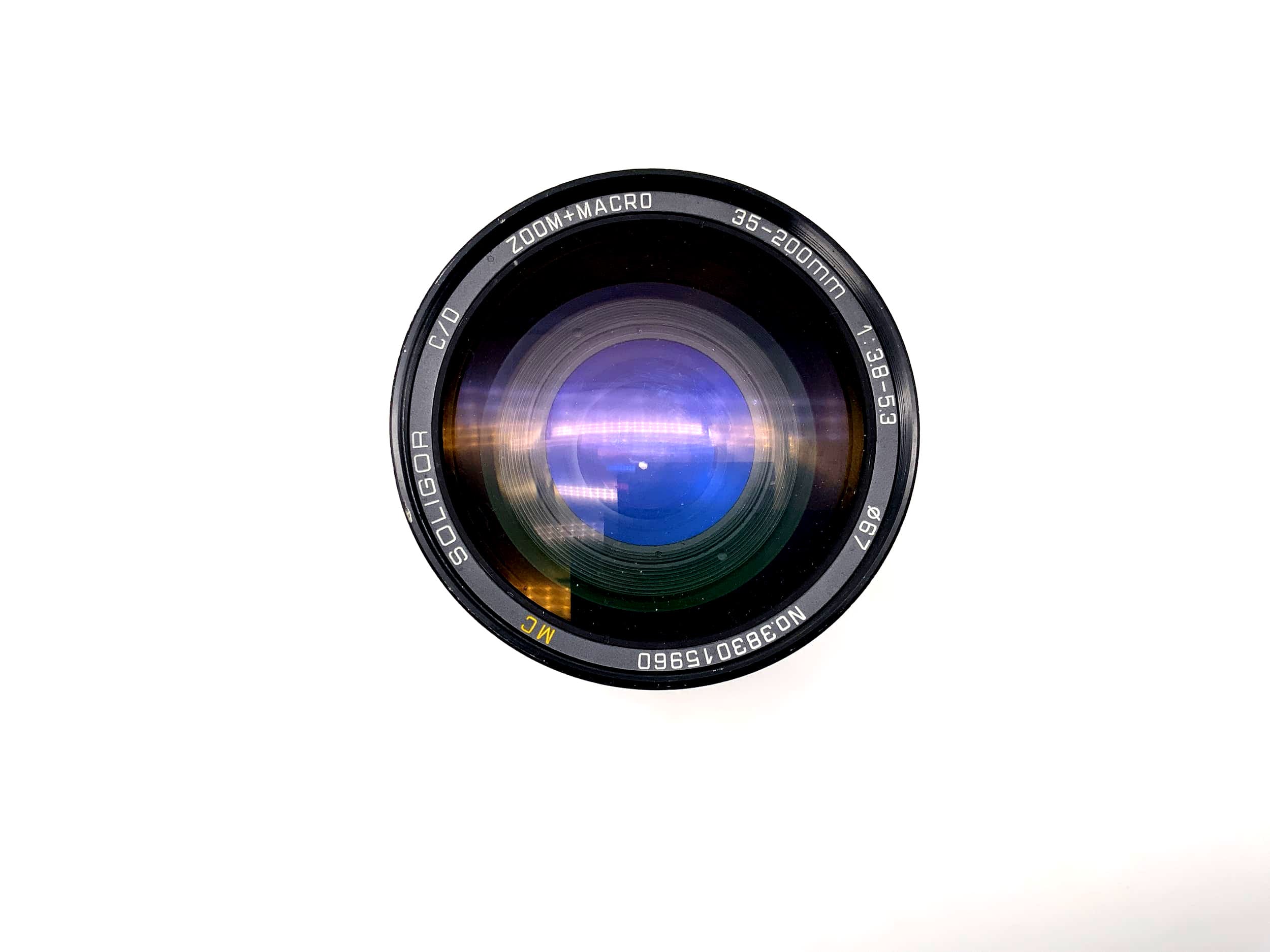 Soligor 35-200mm 1:3,8-5,3 Objektiv C/D Zoom + Macro MC Lens (Minolta MD)