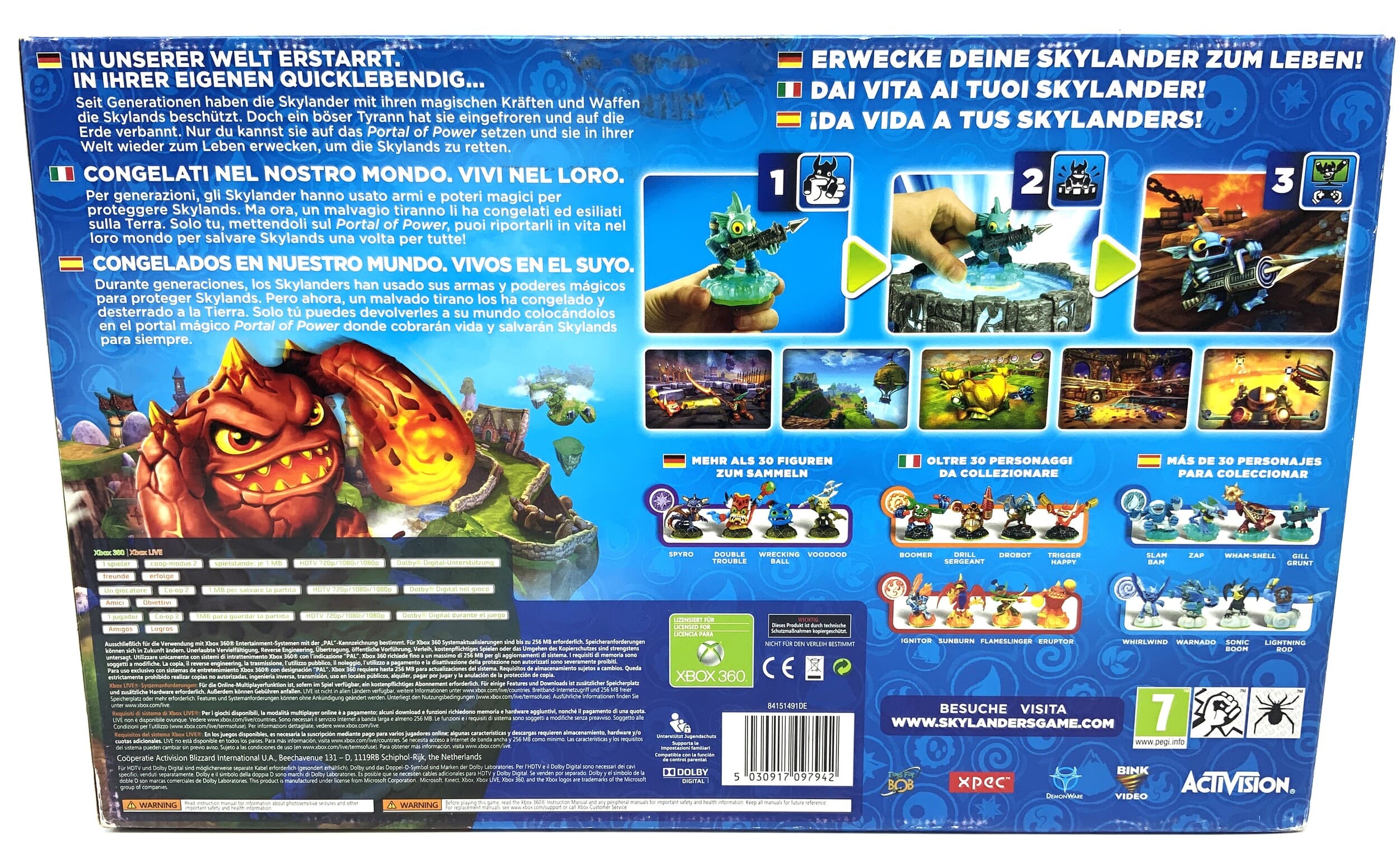 Skylanders Spyros Adventure Starterset für Xbox 360 starter Pack
