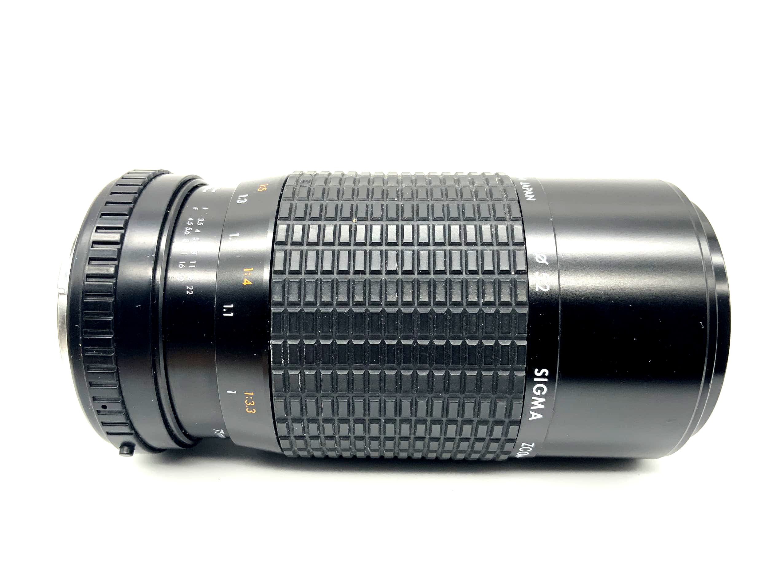Sigma 75-210mm 1:3.5-4.5 Objektiv Multi-Coated Macro Zoom-K III Lens (Pentax K)