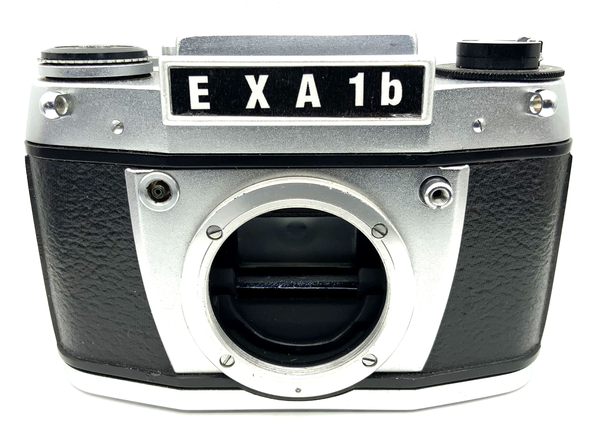 Exa 1b 35mm Spiegelreflexkamera SLR mit Prisma Exakta Ihagee Body Gehäuse (M42)