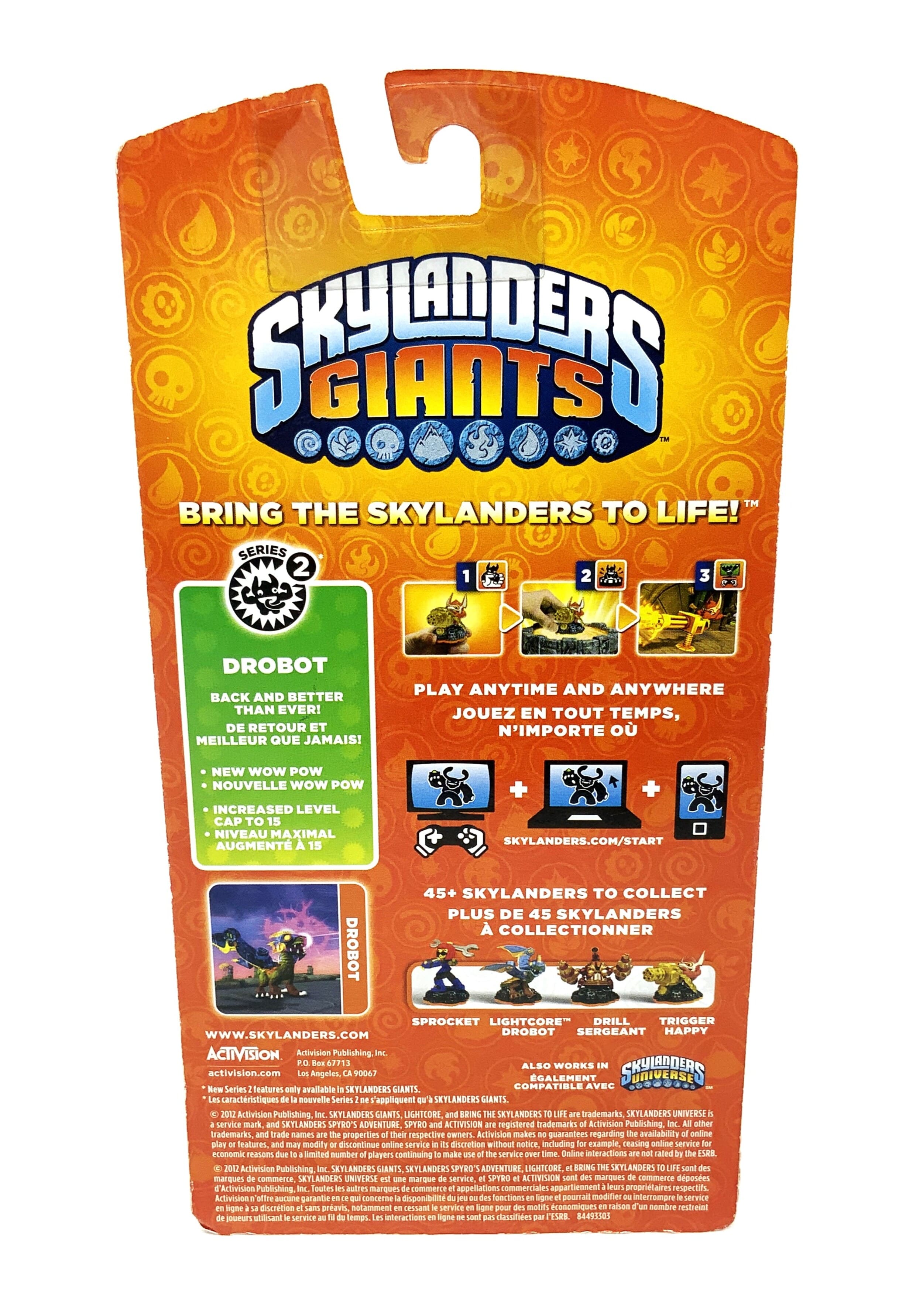 Skylanders Giants Drobot Series 2 in original packaging (OVP)