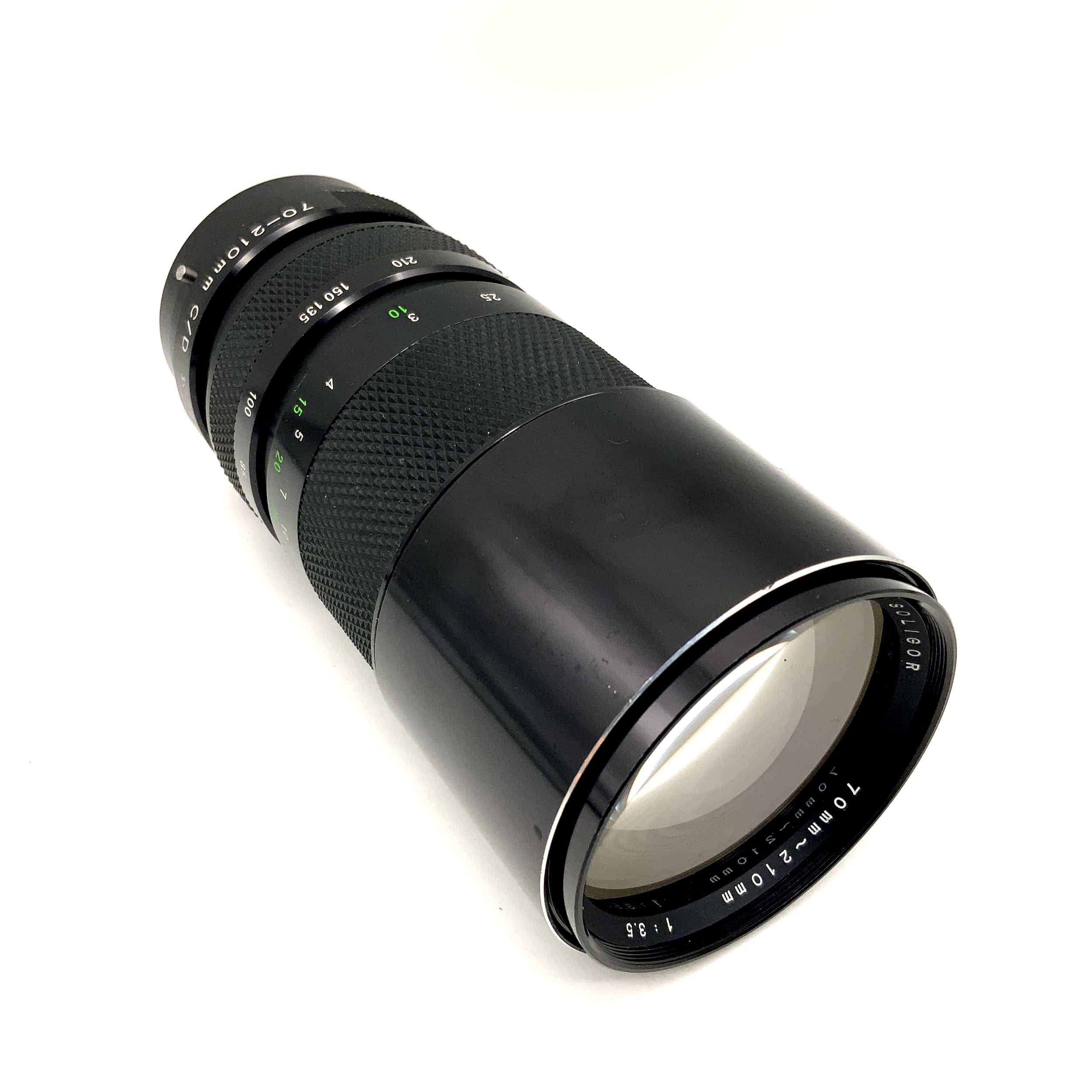 Soligor 70-210mm 1:3.5 Objektiv C/D Macro Kamera Camera Lens (Konica AR)