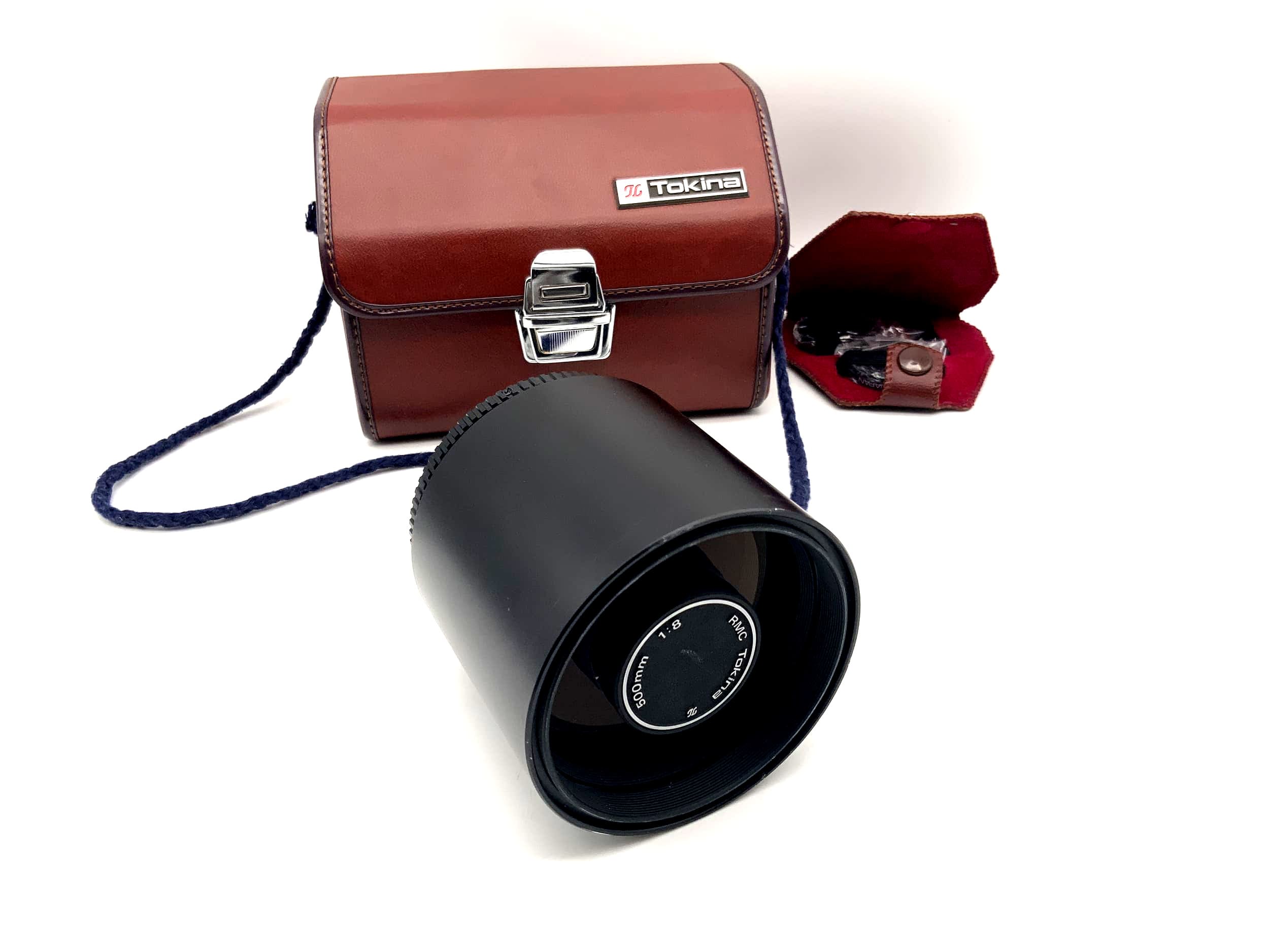 RMC Tokina 500mm 1:8 Spiegelobjektiv Mirror Lens Camera Lens mit OVP (Nikon F)