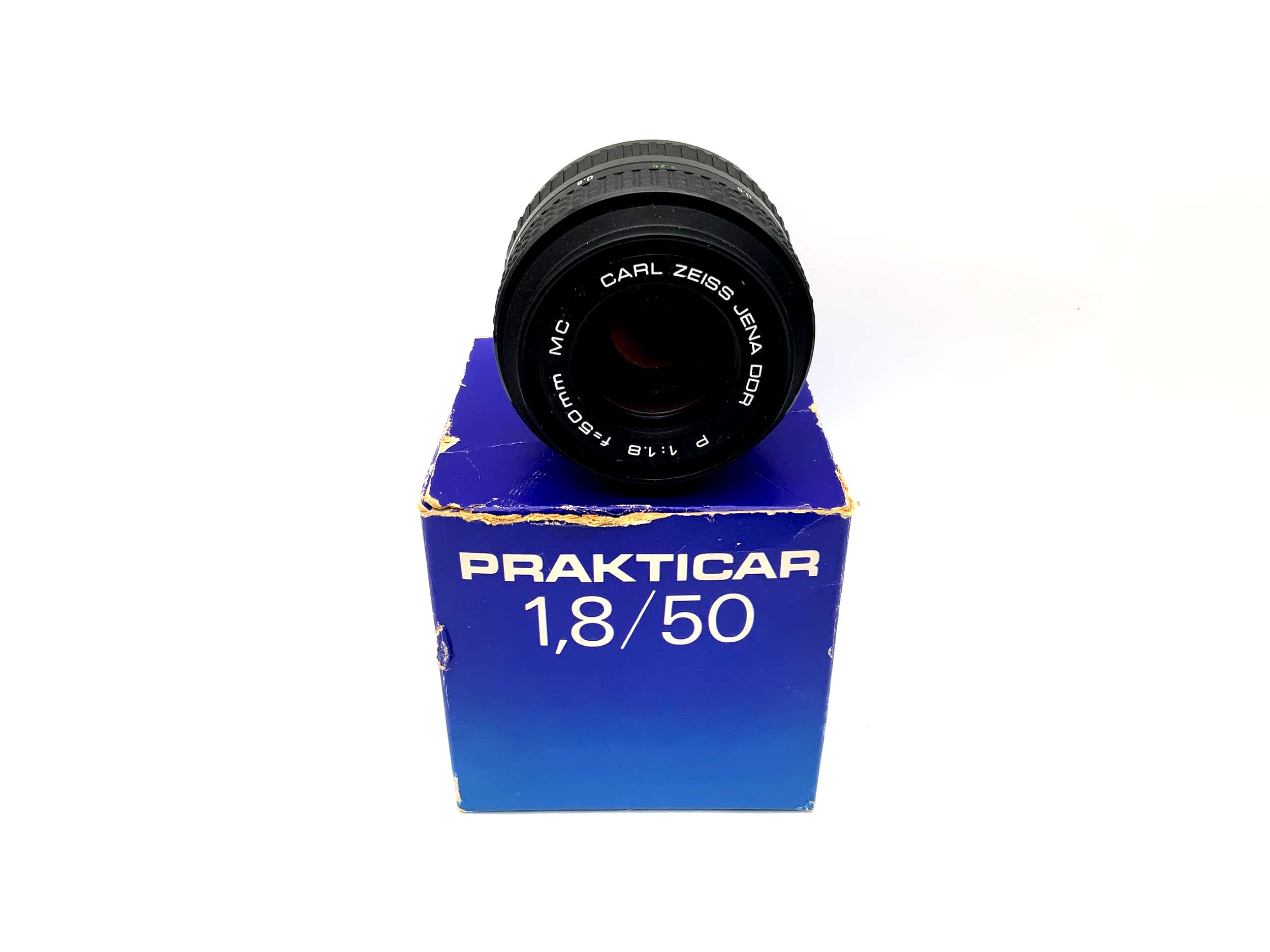 Prakticar 50mm 1:1.8 Objektiv mit OVP Kamera Camera Lens (Praktica B)