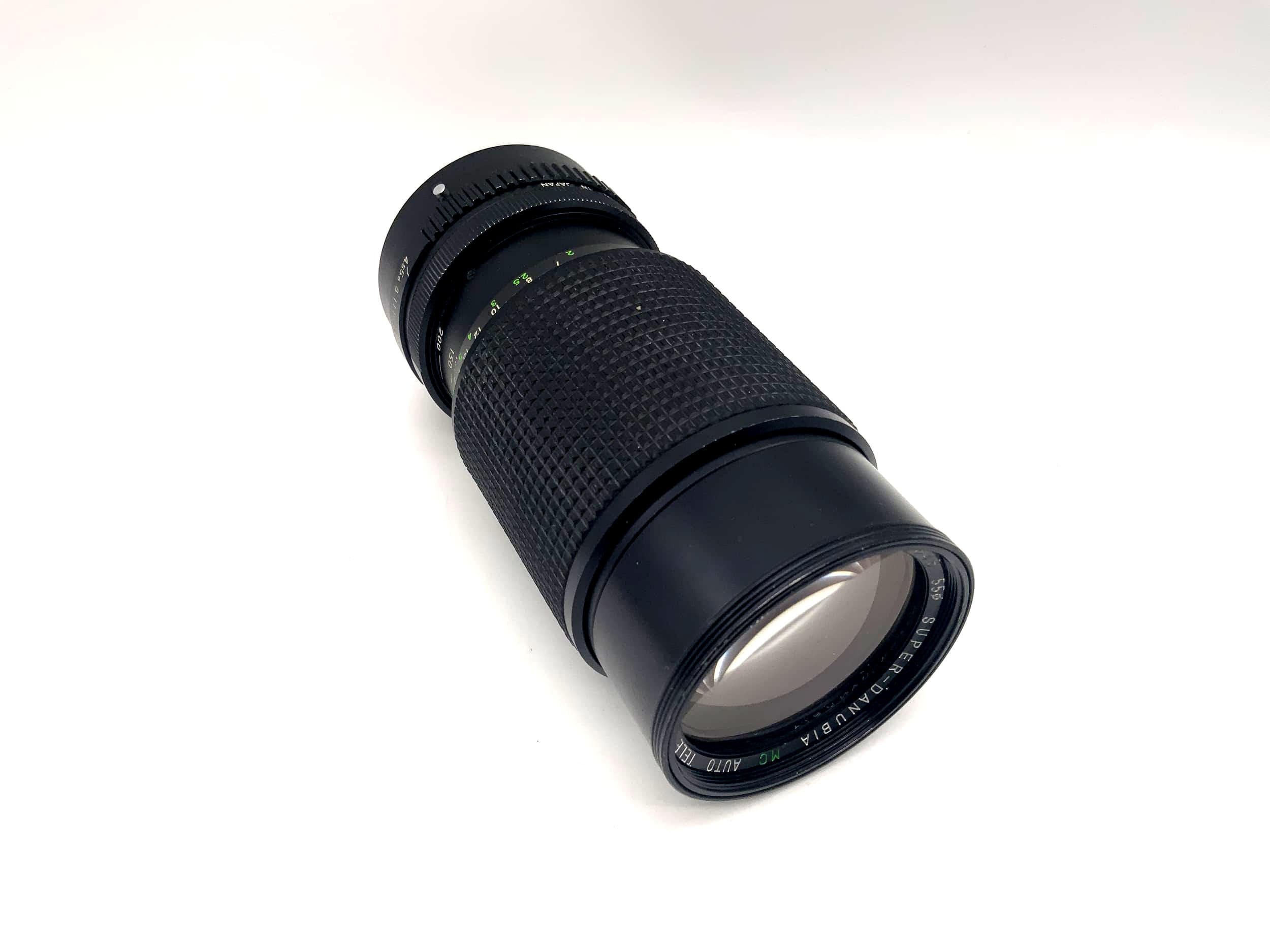 Danubia 80-200mm 1:4.5 Objektiv Super MC Auto Tele Zoom Camera Lens (Konica AR)