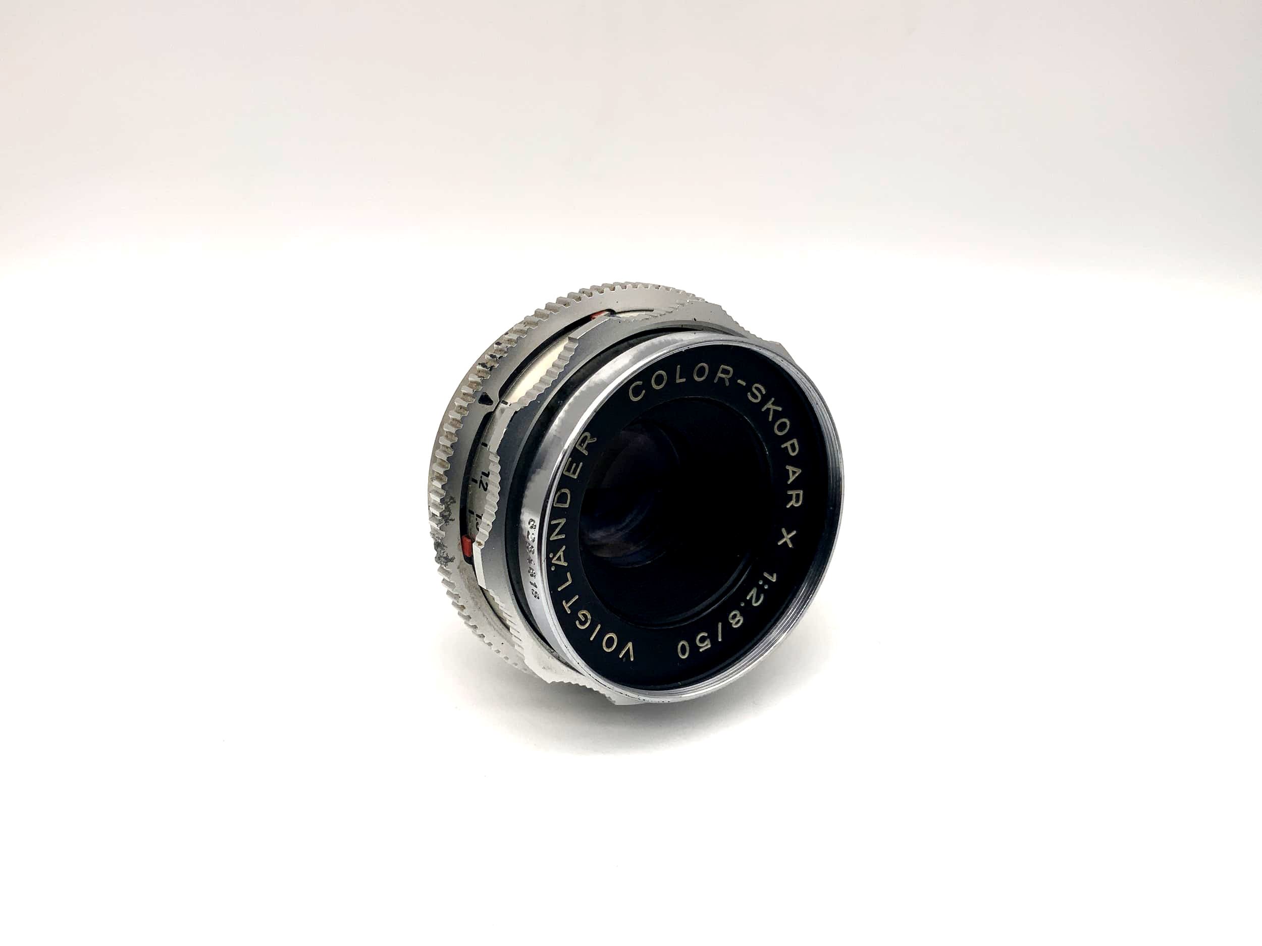 Voigtländer 50mm 1:2.8 Objektiv Color-Skopar Kamera Camera Lens (DKL Bessamatic)