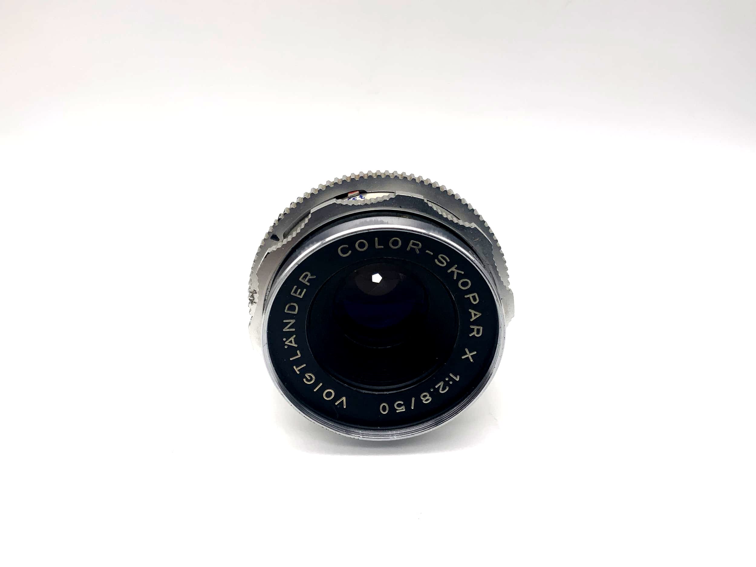 Voigtländer 50mm 1:2.8 Objektiv Color-Skopar Kamera Camera Lens (DKL Bessamatic)