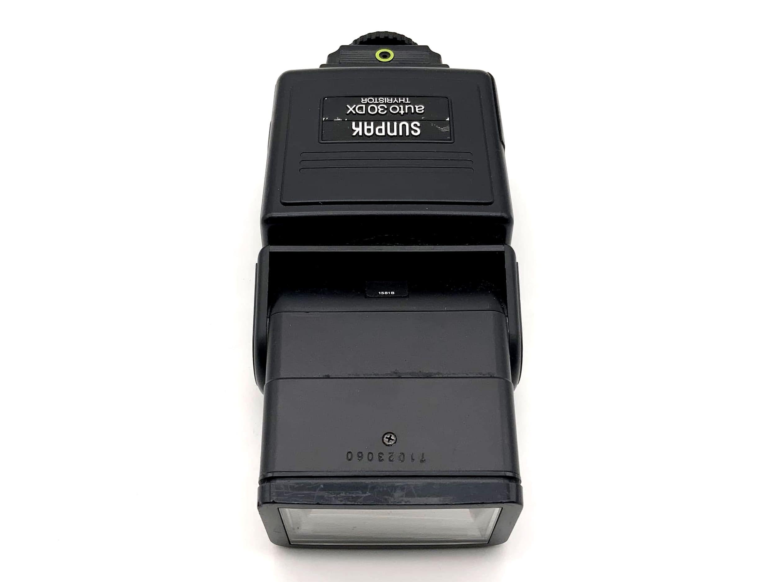 Sunpak auto 30DX Thyristor Kamera Blitz Blitzgerät Aufsteckblitz Flash Licht