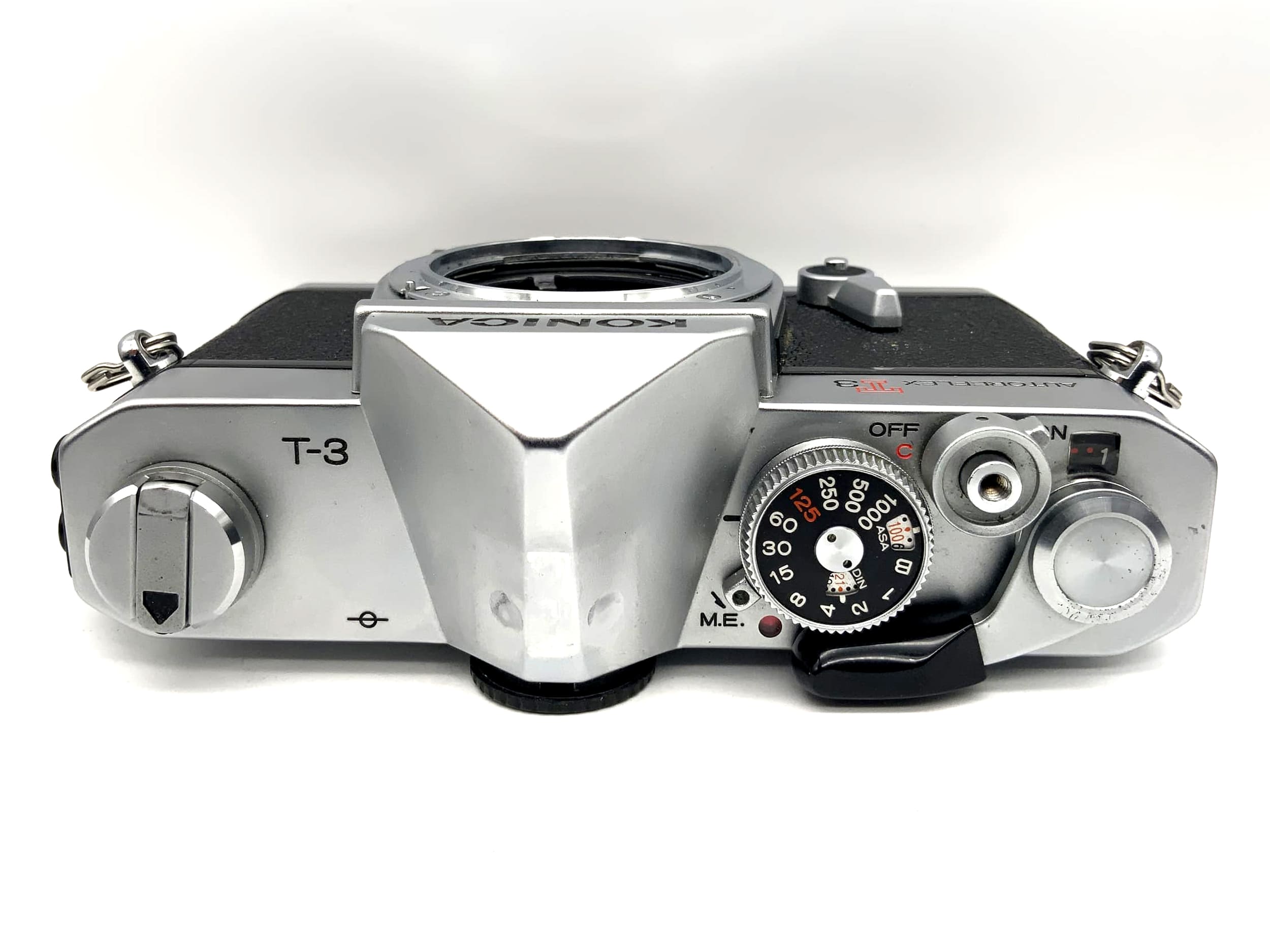 Konica Autoreflex T3 35mm Spiegelreflexkamera SLR Body Gehäuse (Konica AR)