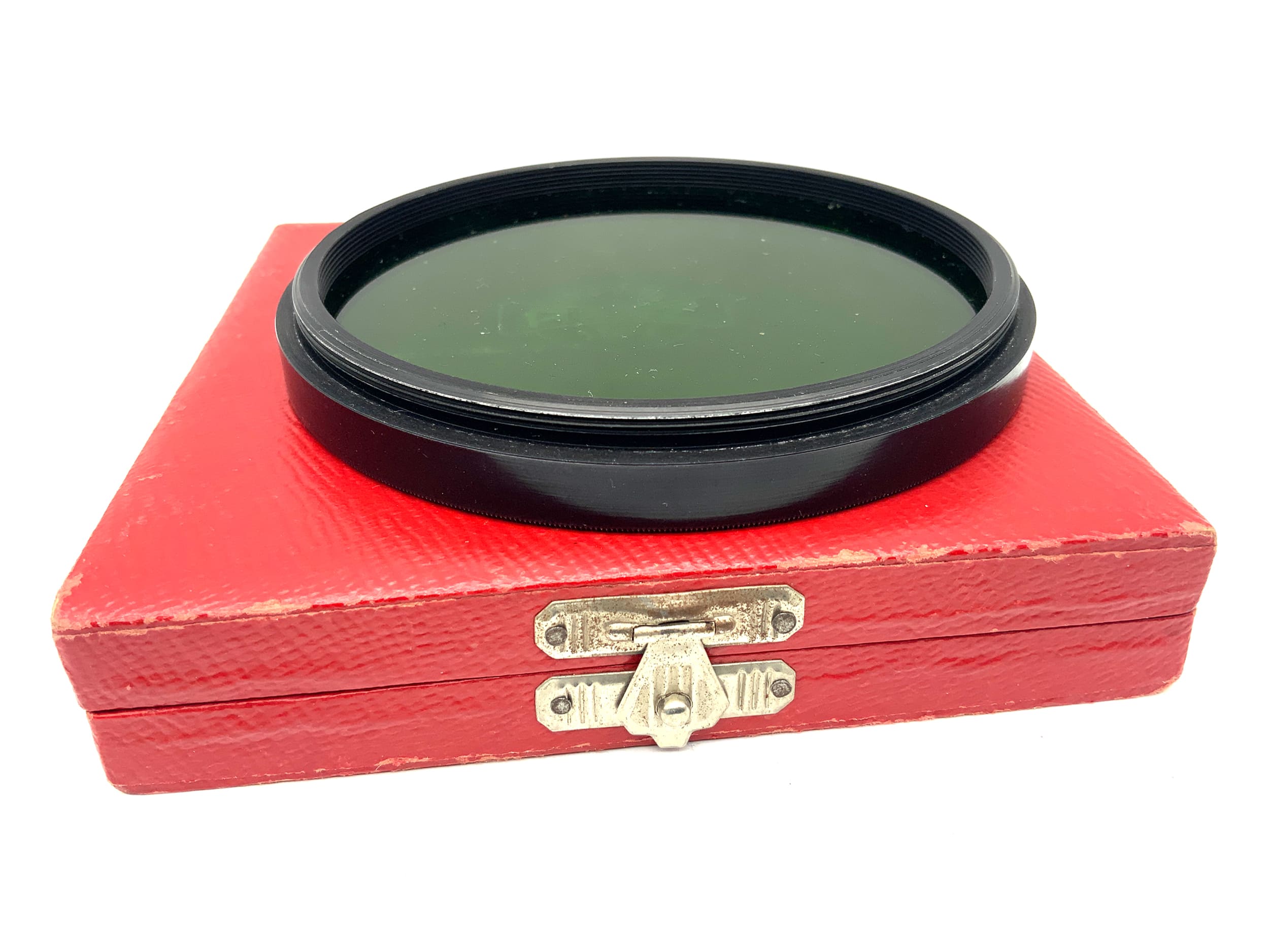 Arnz Jena Farbfilter Grün Green in OVP Pentacon Six Filter 95mm Kreisförmig