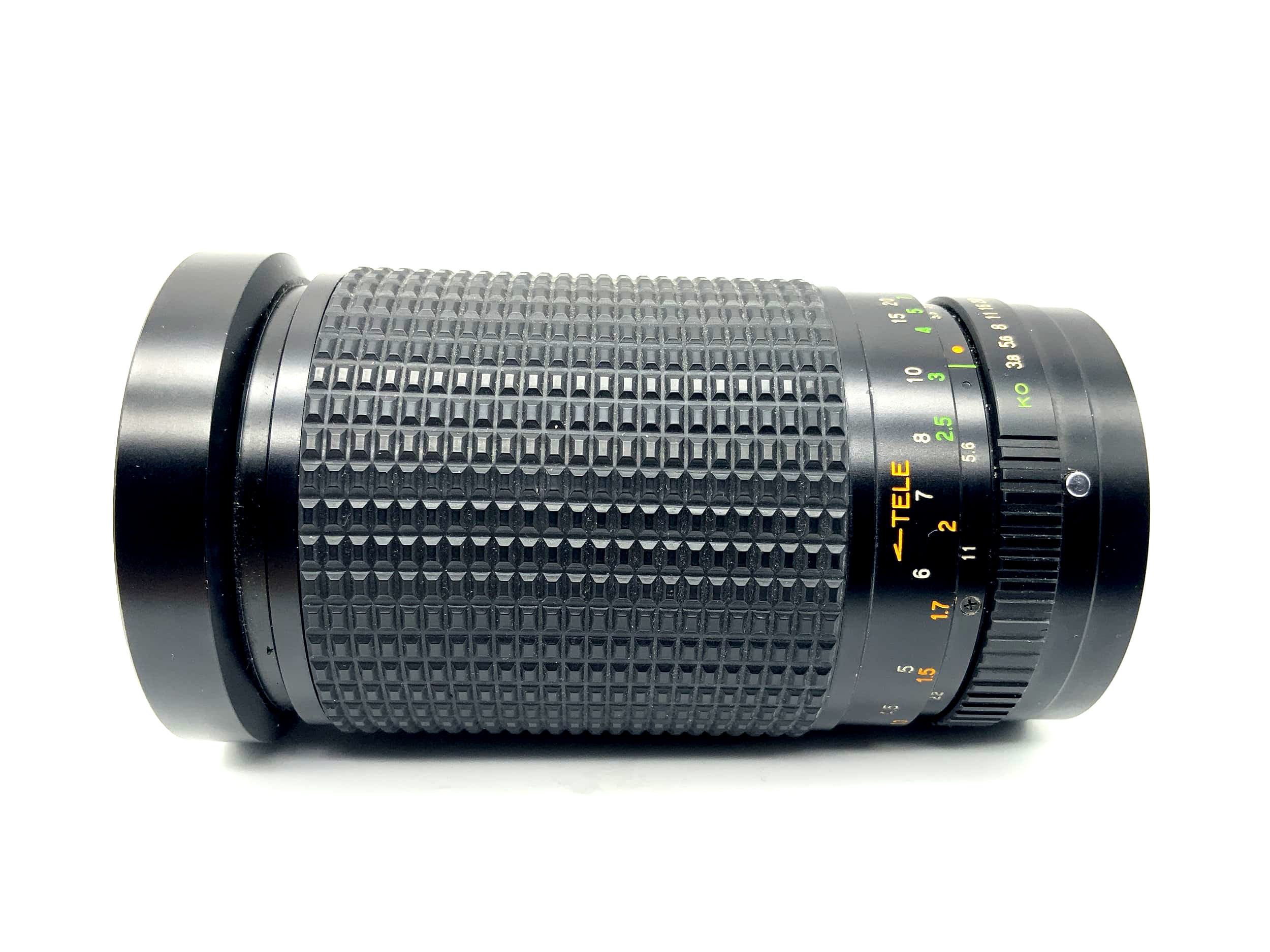 Exakta 35-200mm 1:3.8-5.2 Objektiv Zoom-Macro MC Multi Coating Lens (Konica AR)