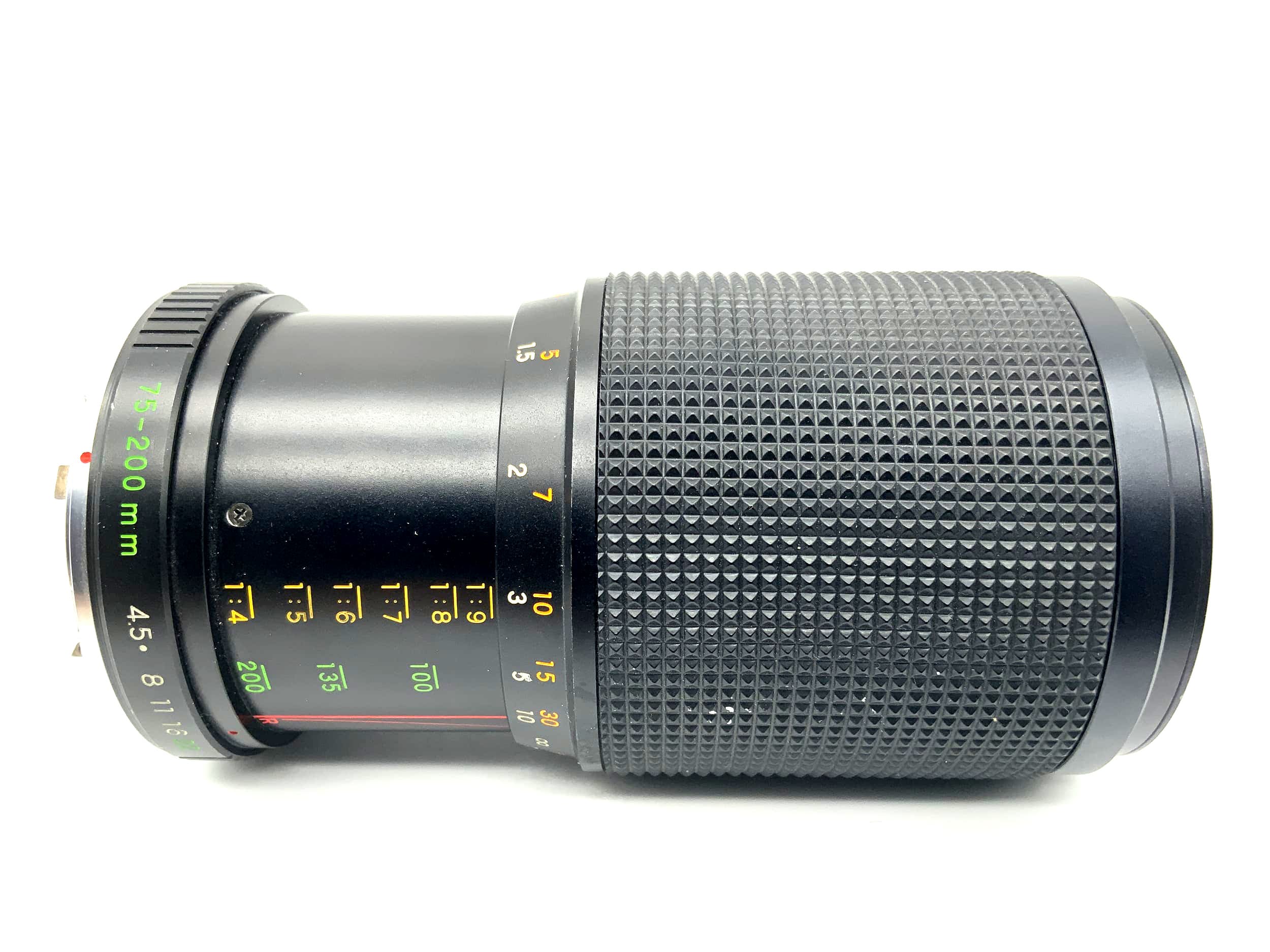 Yashica 75-200mm 1:4.5 Objektiv MC Zoom Lens Macro Camera Lens (Yashica/Contax)