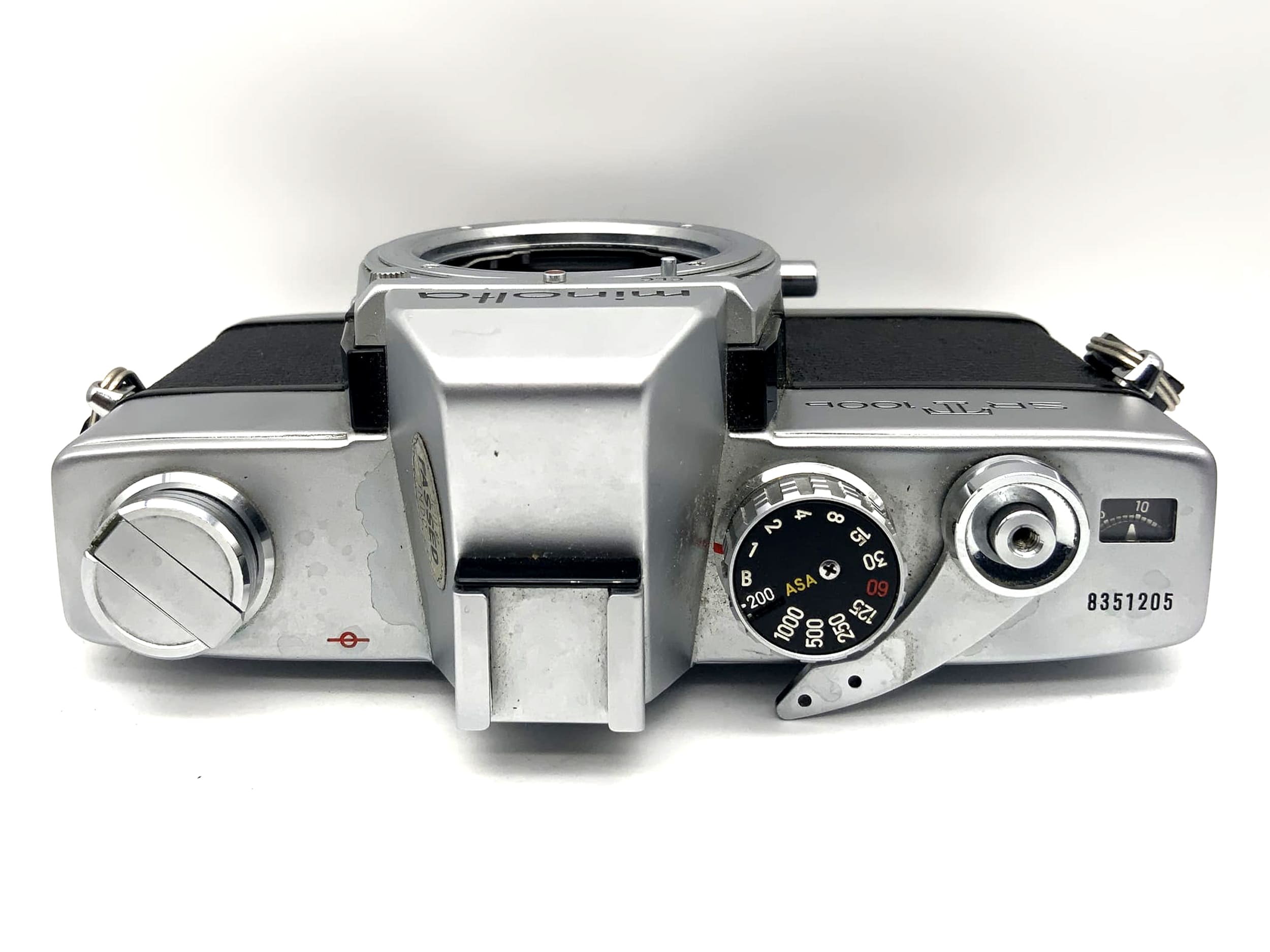 Minolta SRT 100b 35mm Spiegelreflexkamera SLR Kamera Body Gehäuse (Minolta MD)