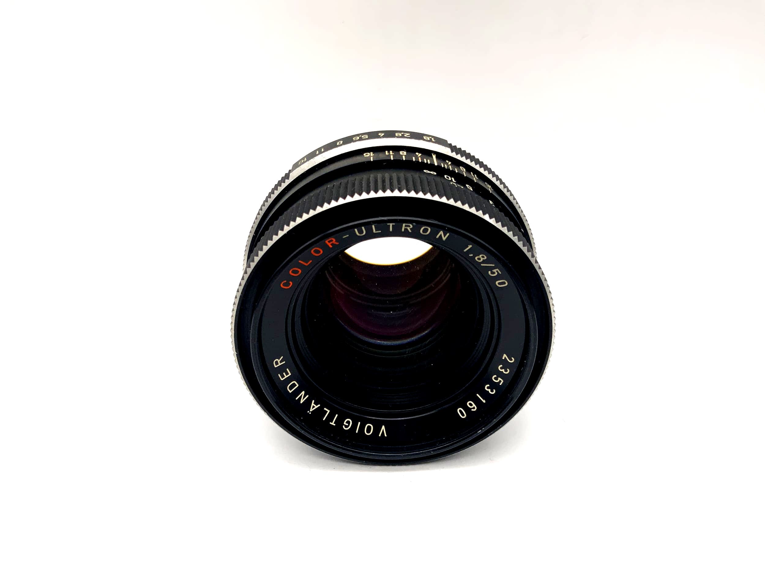 Voigtländer 50mm 1:1.8 Objektiv Color Ultron Kamera Camera Lens (Rollei QBM)