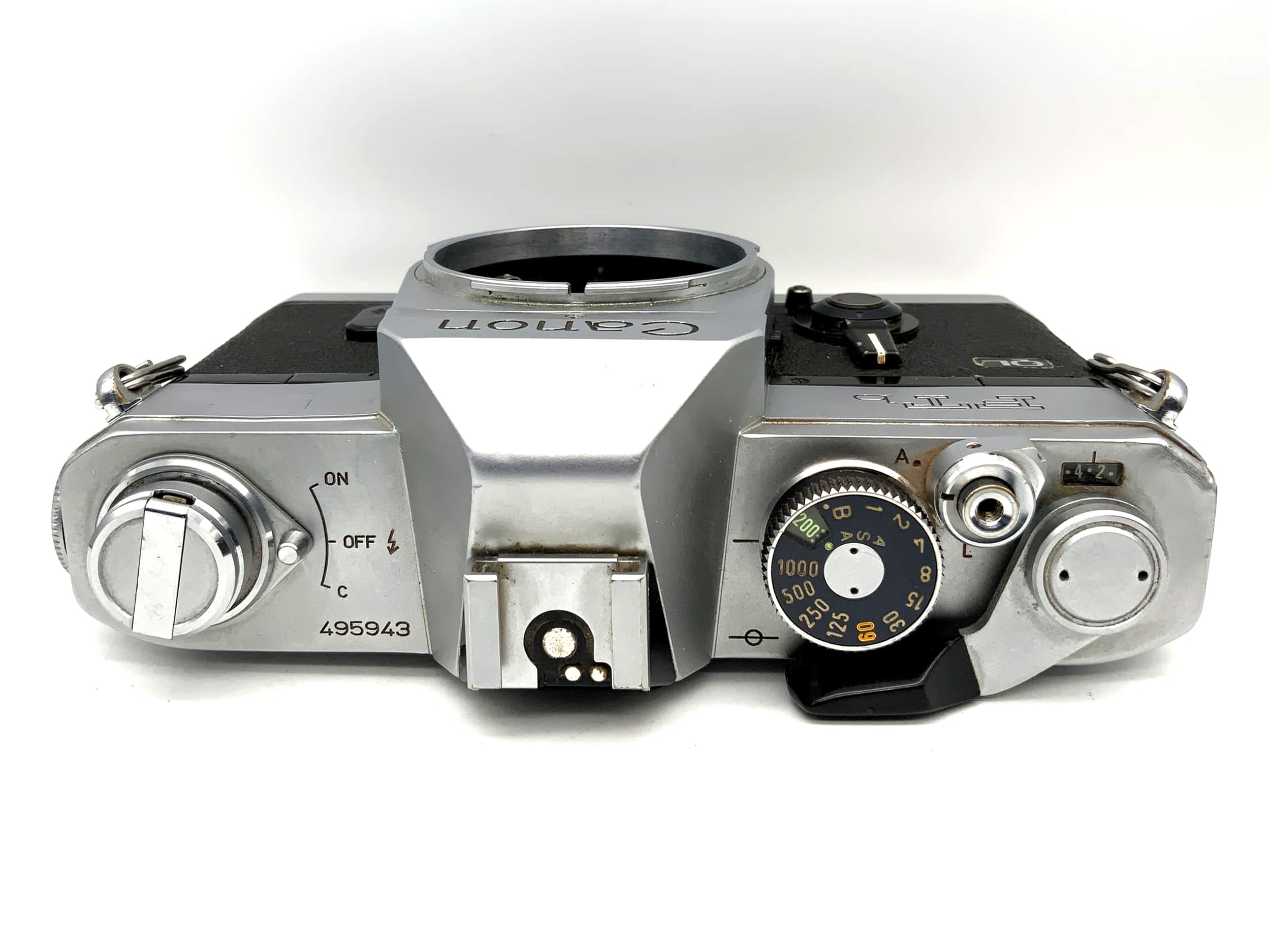 Canon FTb 35mm Spiegelreflexkamera FT b SLR QL Kamera Body Gehäuse (Canon FD)