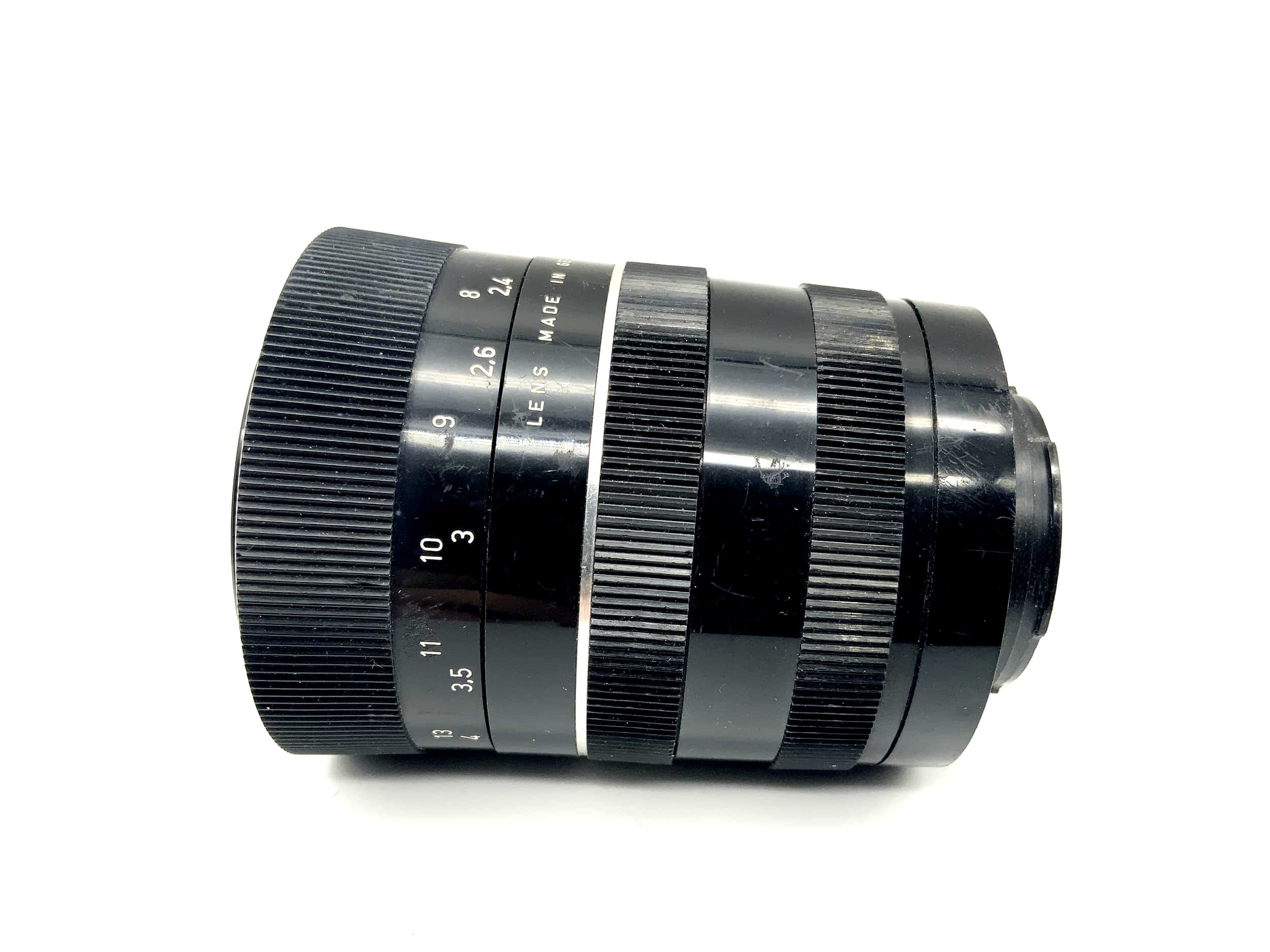 Isco Göttingen 135mm 1:3.5 Objektiv Berolina-Westromat Kamera Camera Lens (Exa)