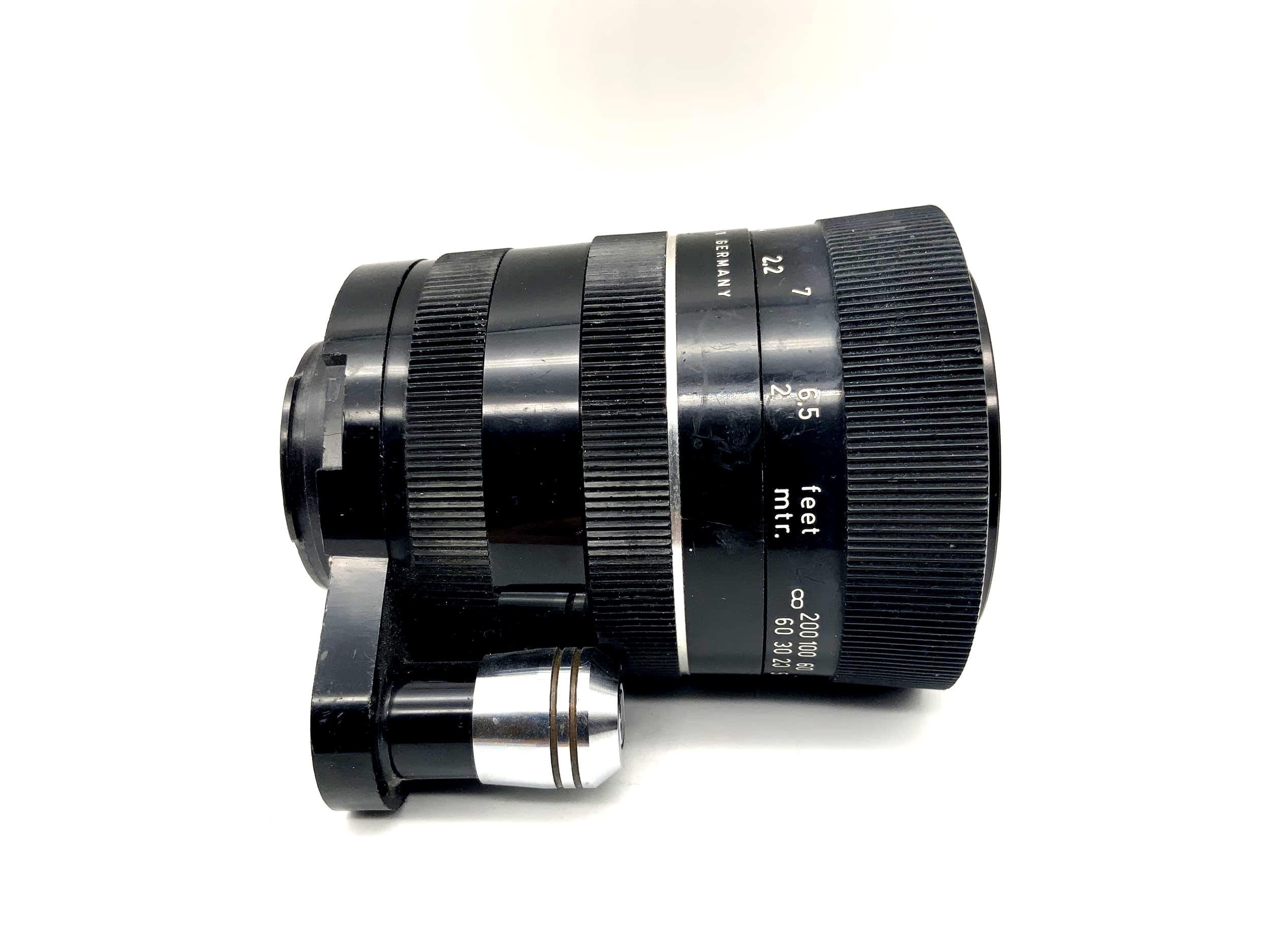 Isco Göttingen 135mm 1:3.5 Objektiv Berolina-Westromat Kamera Camera Lens (Exa)