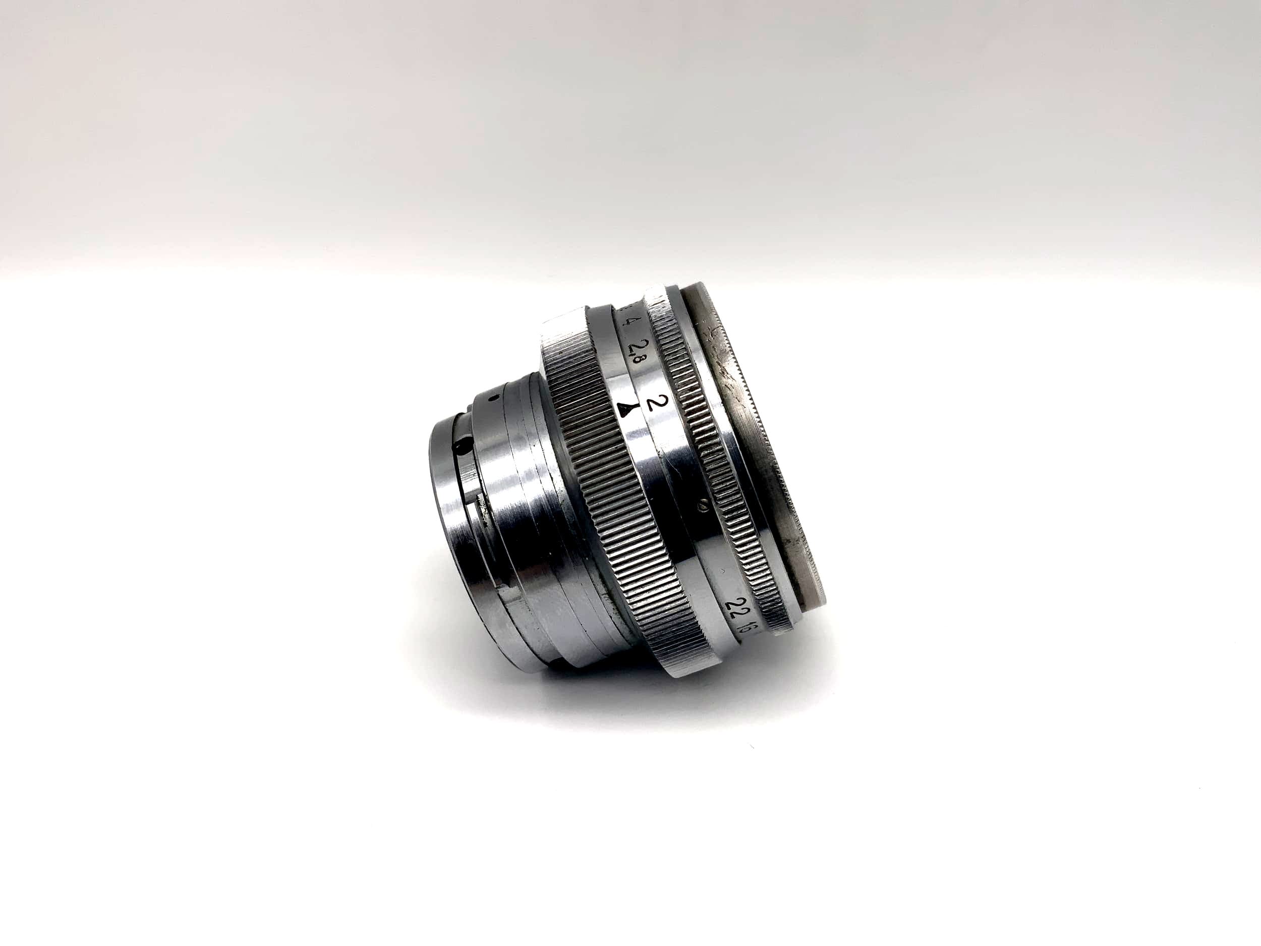 KMZ 50mm 1:2 Objektiv Jupiter 8M Kamera Camera Lens (Contax RF)