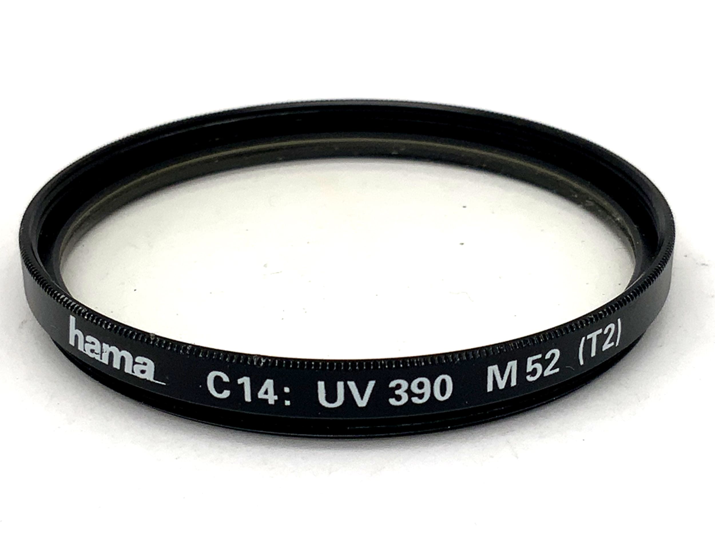 Hama UV C14: UV 390 M52 (T2) Filter 52mm Kreisförmig Filtergewinde