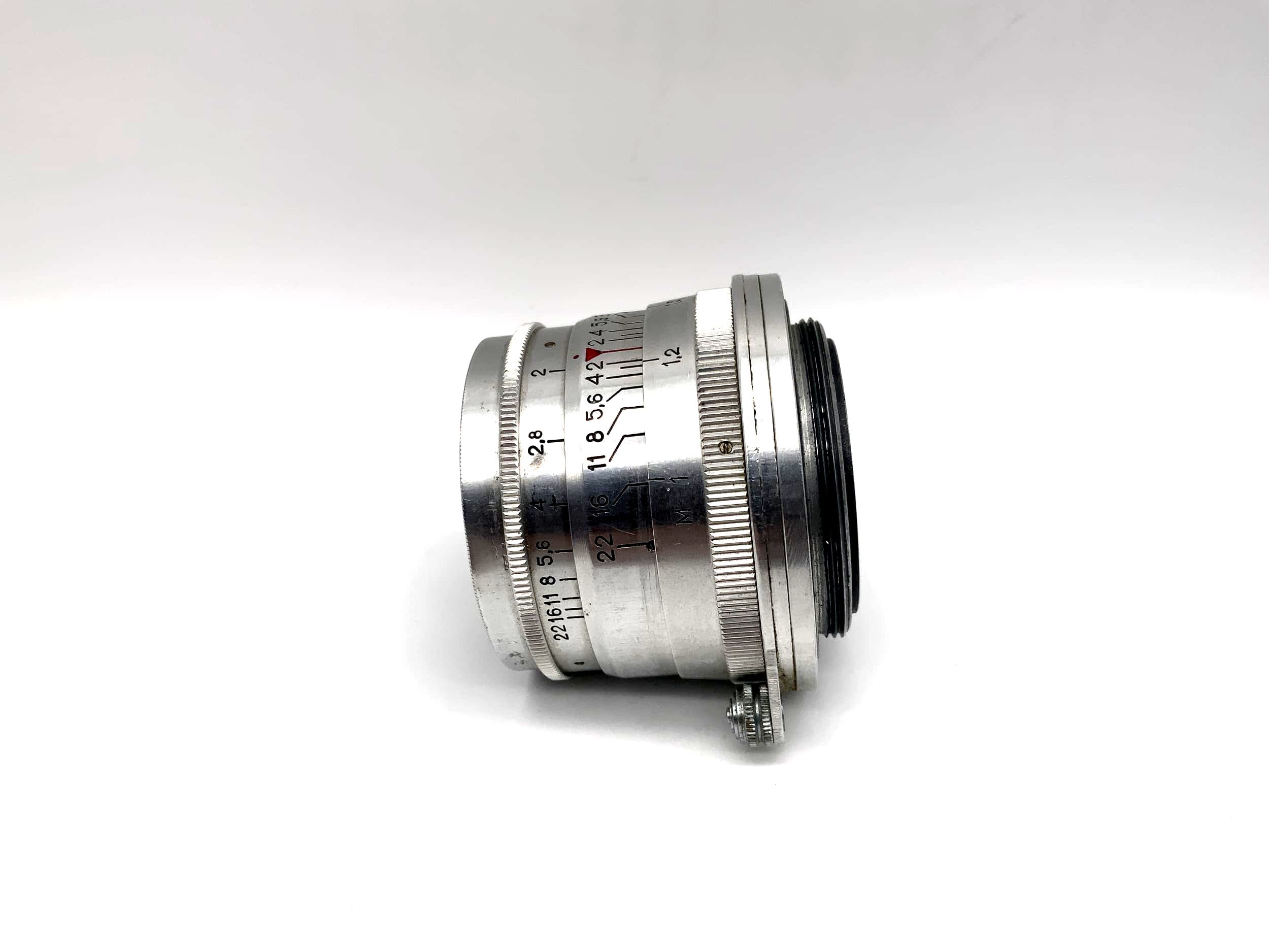 KMZ 5cm 1:2 Objektiv Jupiter 8 red P 50mm Kamera Camera Lens (M39)