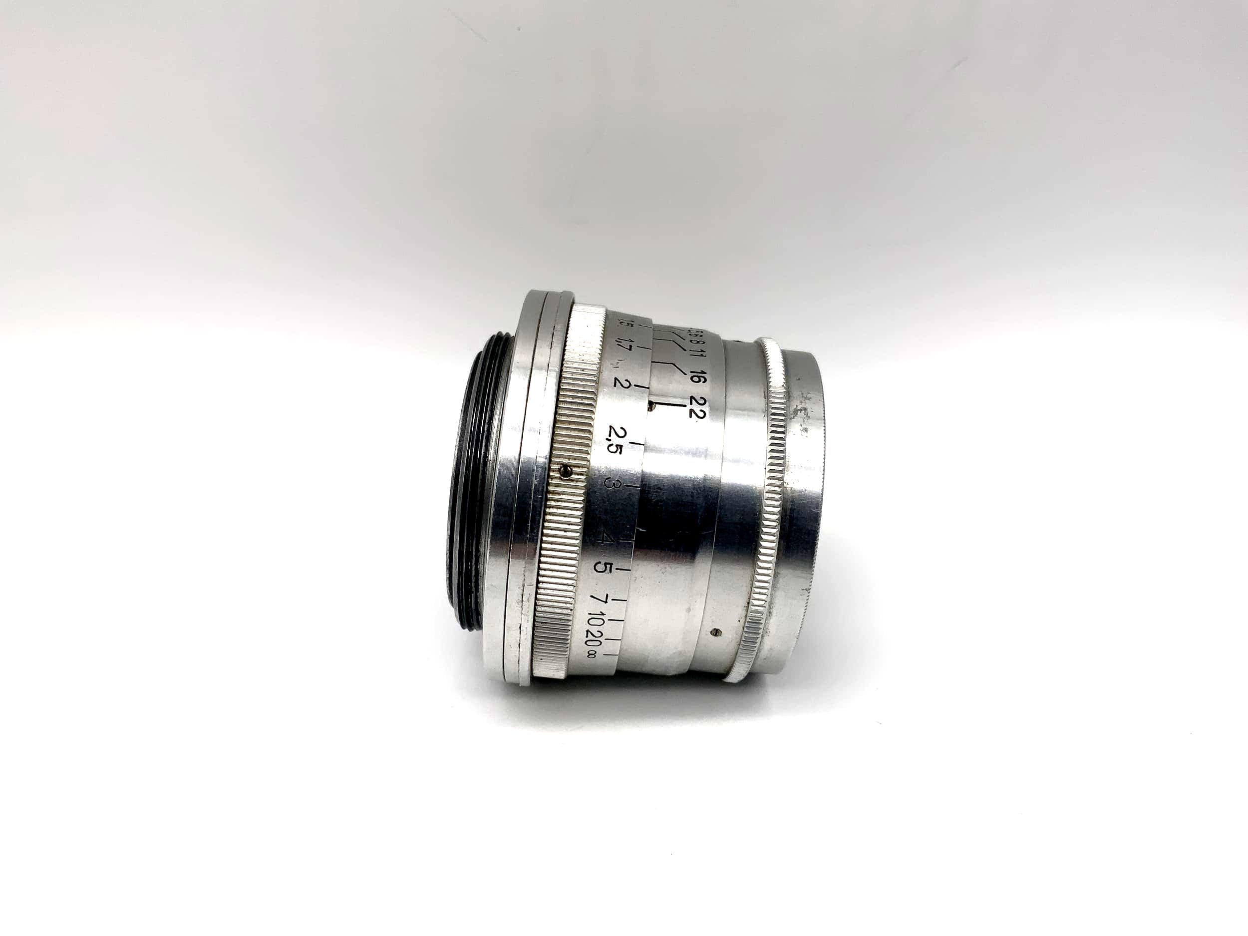 KMZ 5cm 1:2 Objektiv Jupiter 8 red P 50mm Kamera Camera Lens (M39)