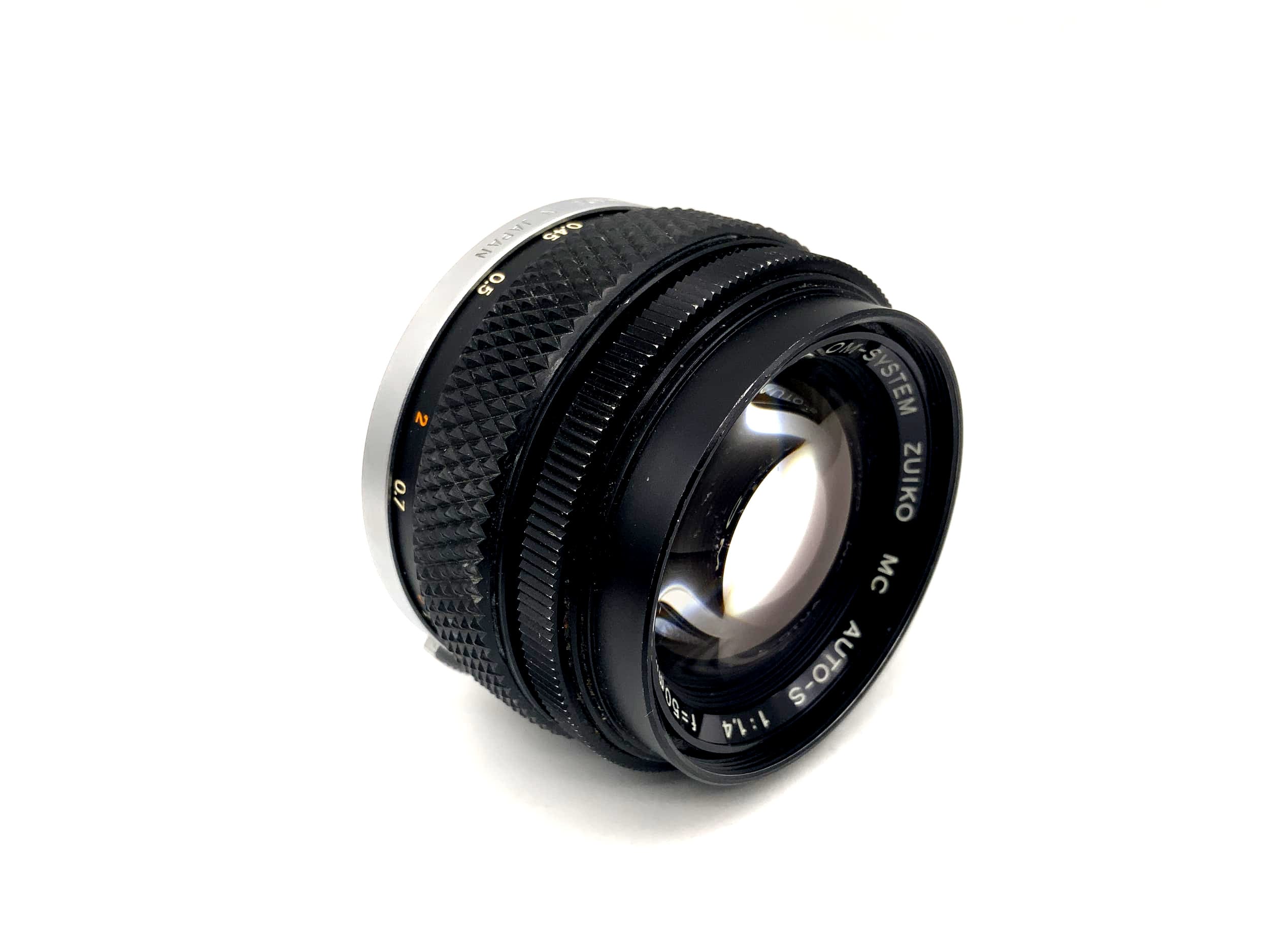 Olympus 50mm 1:1.4 Objektiv OM-System Zuiko MC Auto-S Kamera Lens (Olympus OM)