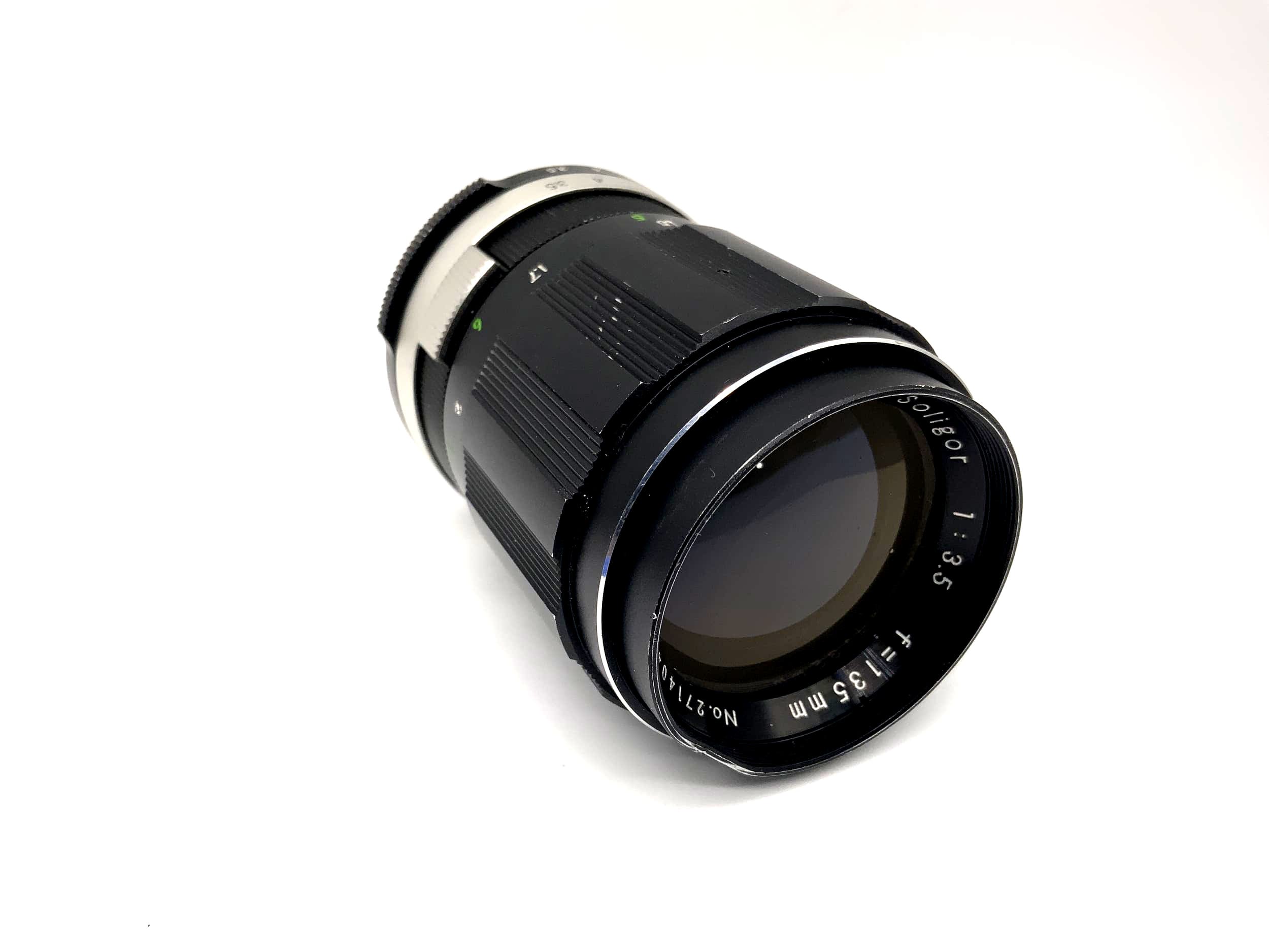 Soligor 135mm 1:3.5 Objektiv Kamera Camera Lens (T2)