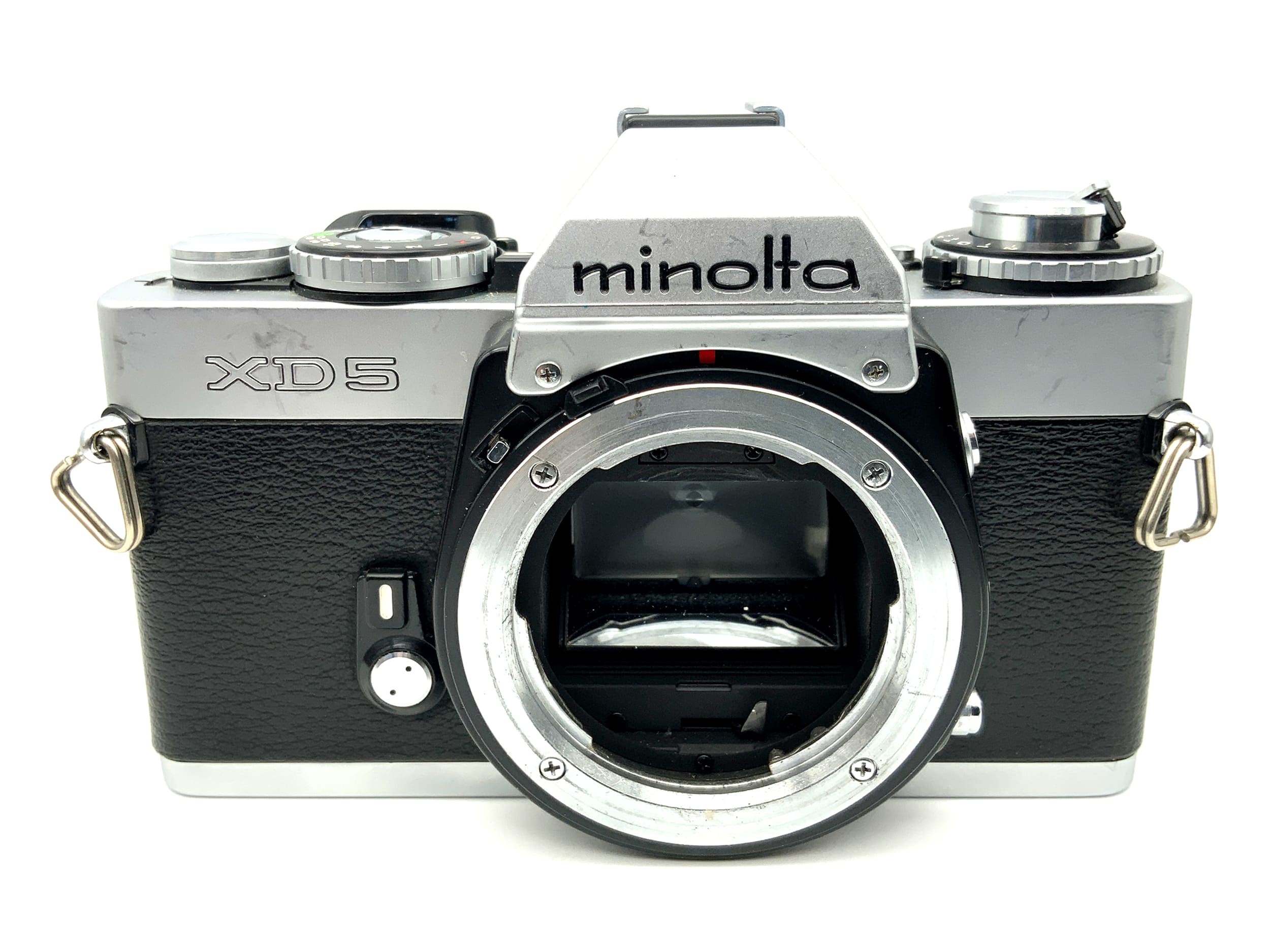 Minolta XD 5 35mm Spiegelreflexkamera SLR Body Gehäuse (Minolta MD) !Beli defekt