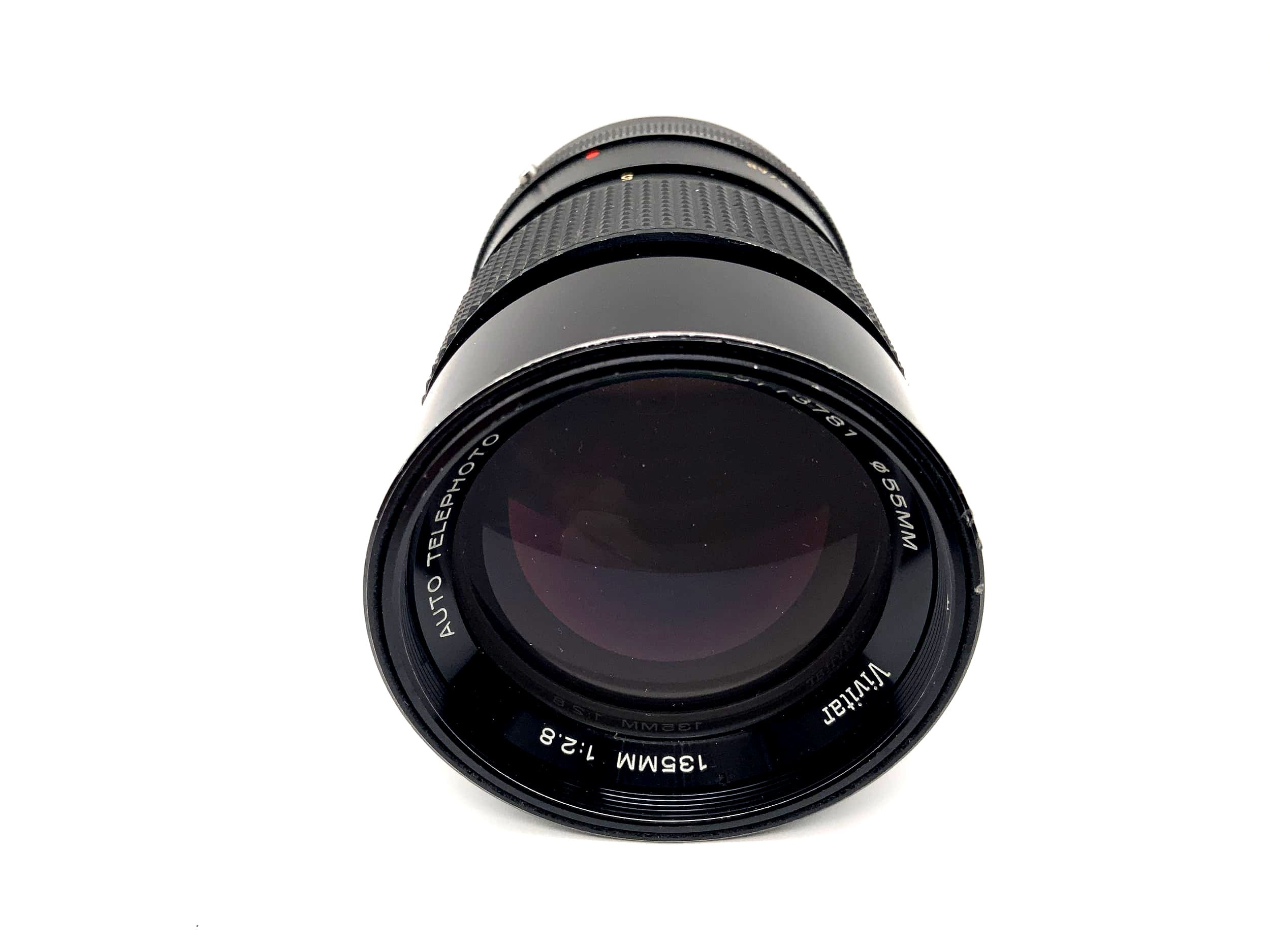 Vivitar 135mm 1:2.8 Objektiv Auto Telephoto Kamera Camera Lens (Konica AR)