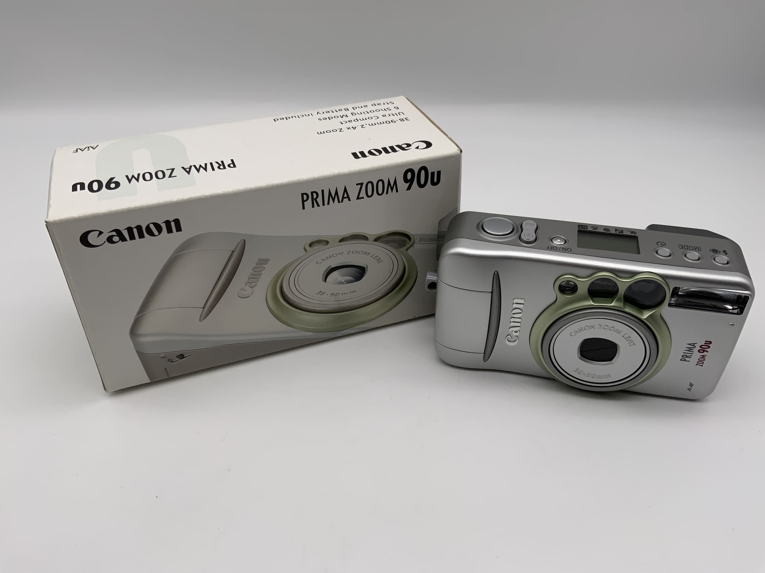 Canon Prima Zoom 90u Kompaktkamera Point&Shoot Camera 35mm OVP ohne Batterie