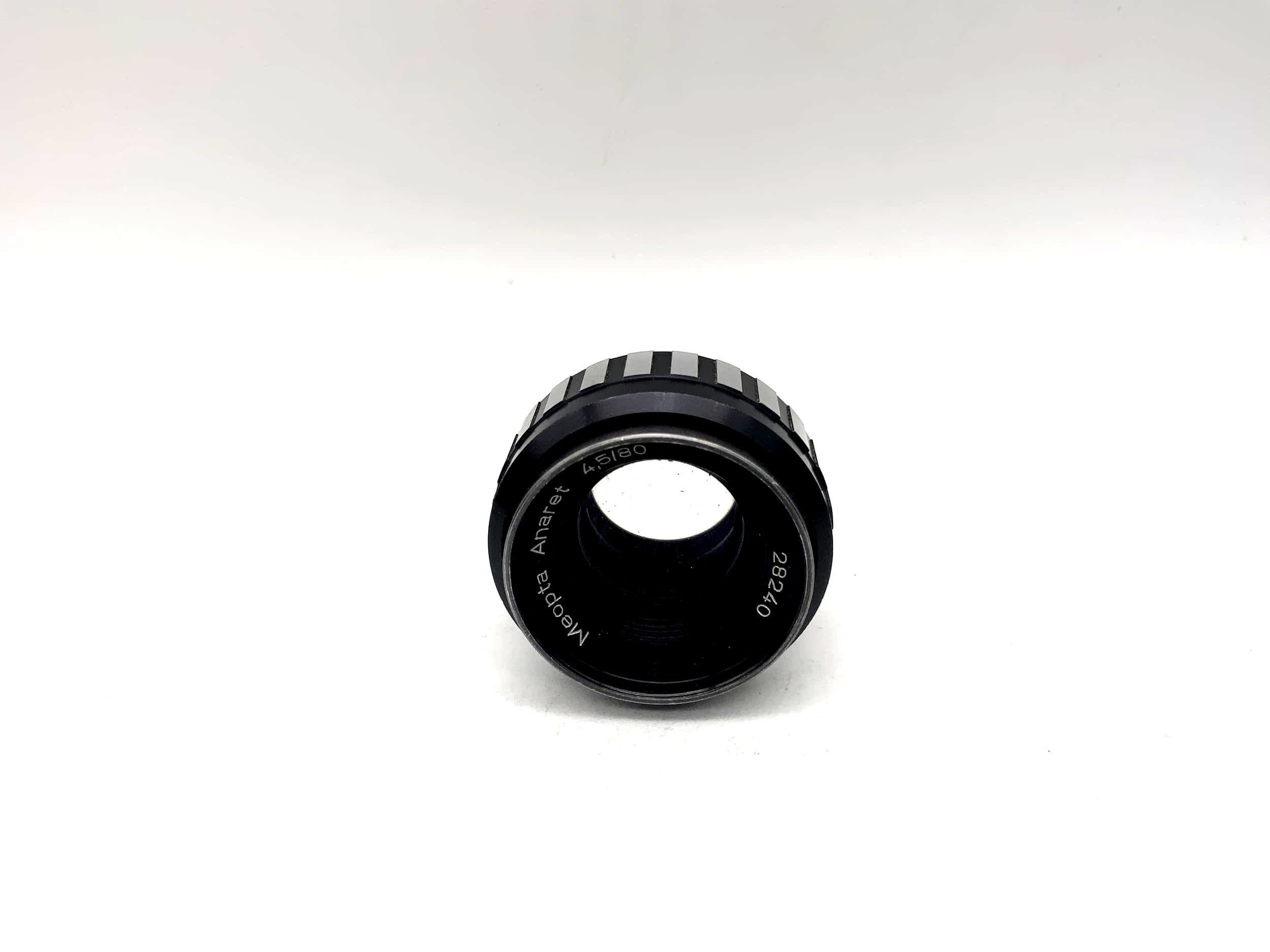 Meopta 80mm 1:4.5 Vergrößerungsobjektiv Anaret Enlarger Lens (23,5mm Gewinde)